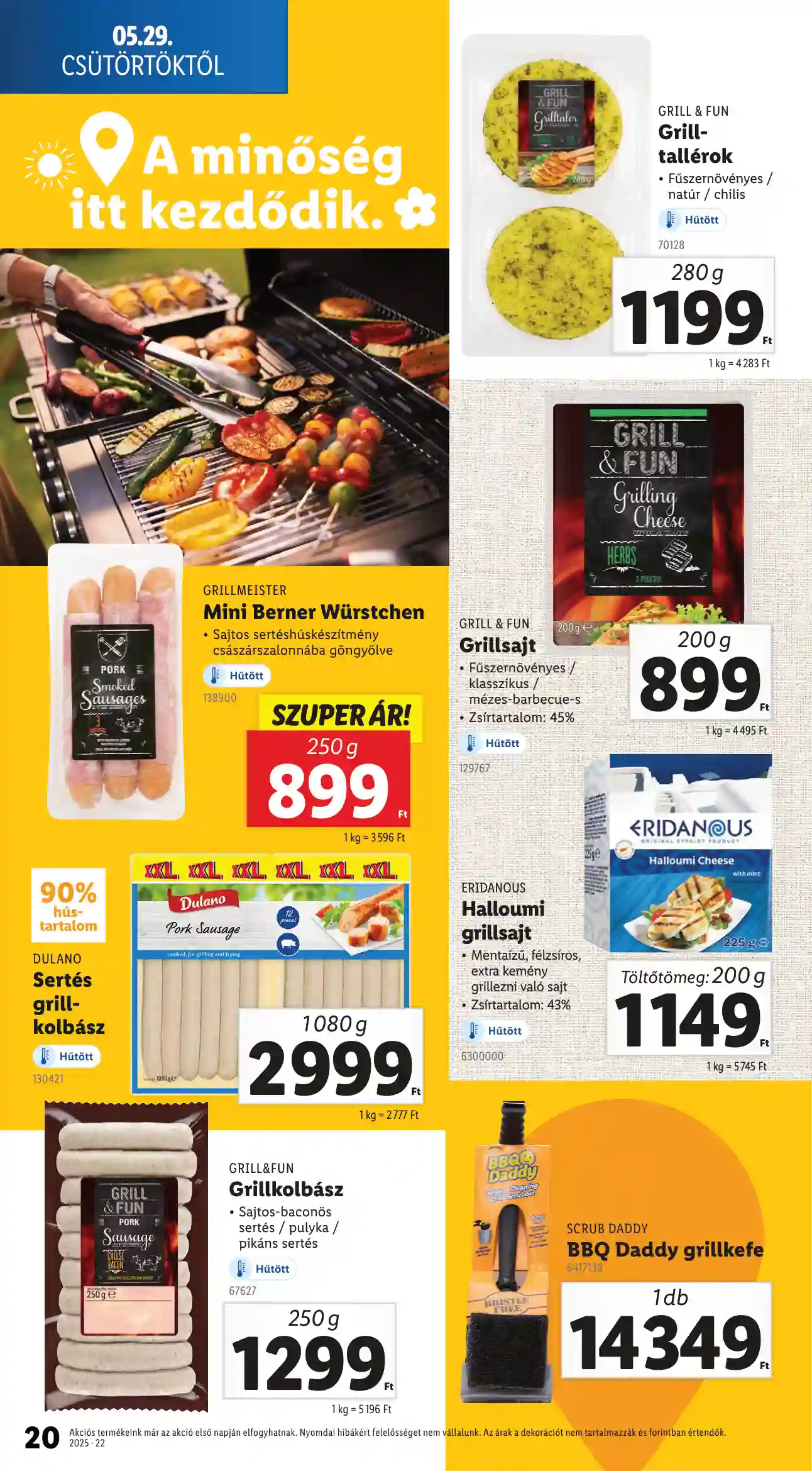 Lidl akciós újság 22. hét (Érvényes 05.29-től) (12 oldal)