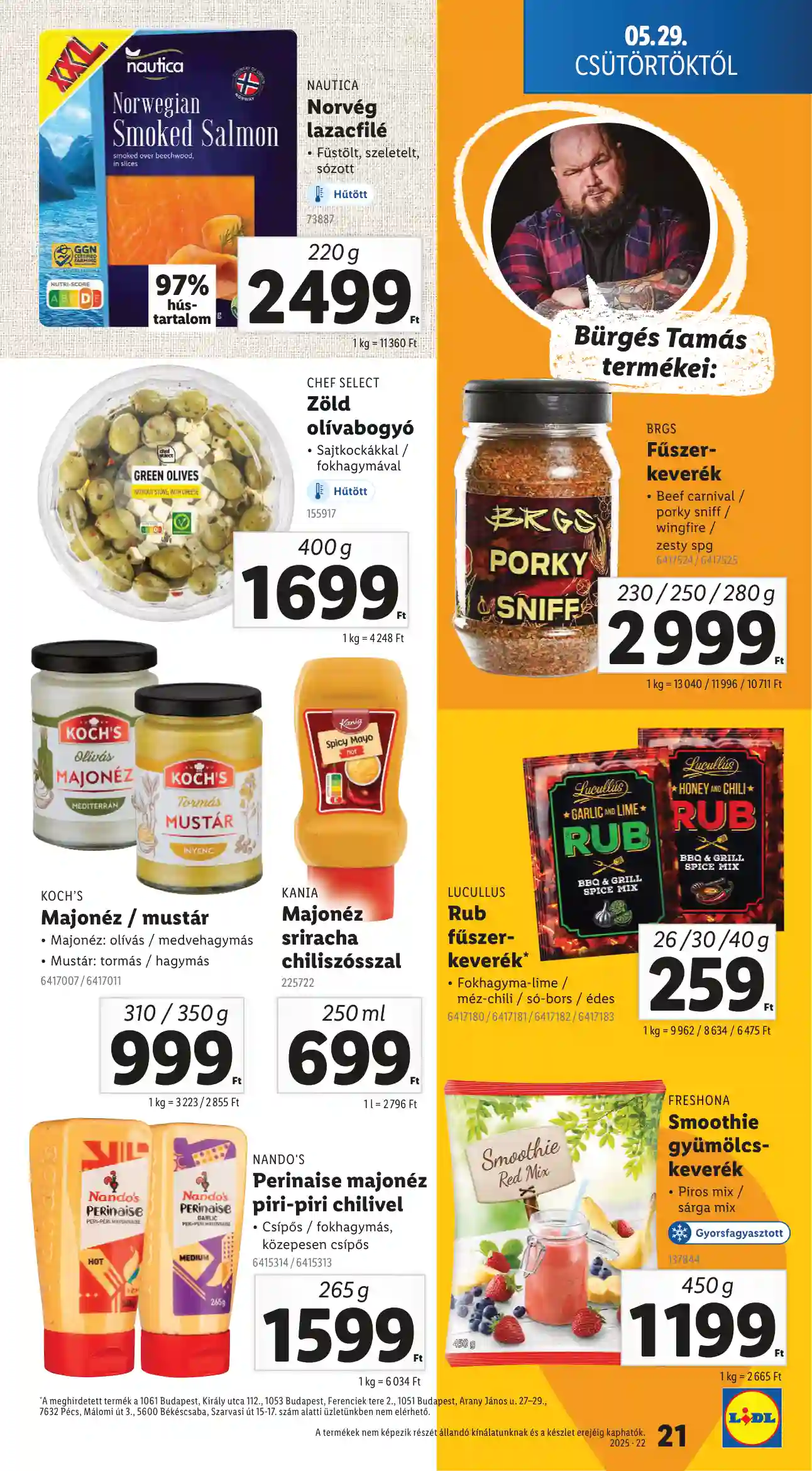 Lidl akciós újság 22. hét (Érvényes 05.29-től) (14 oldal)