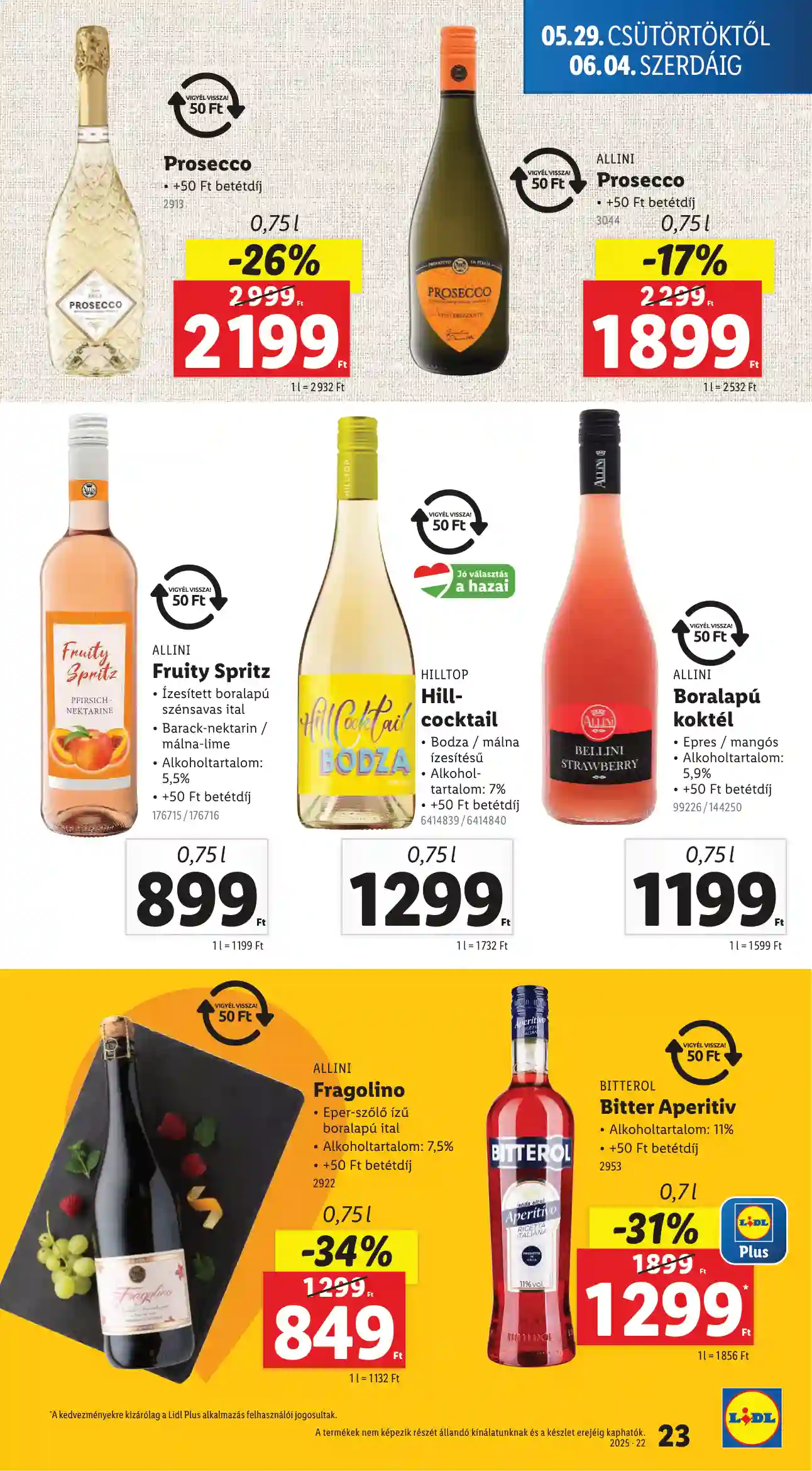 Lidl akciós újság 22. hét (Érvényes 05.29-től) (16 oldal)
