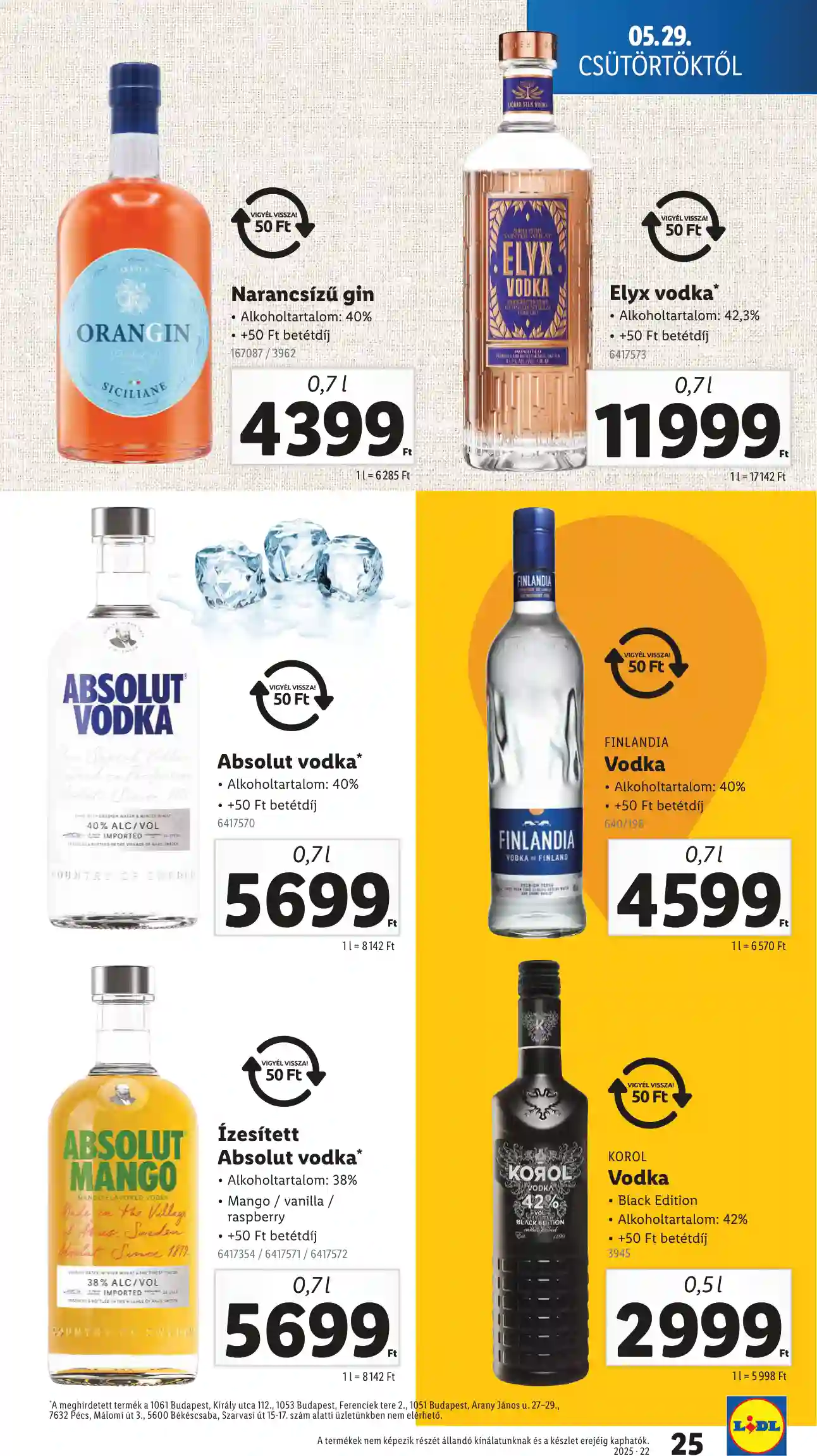 Lidl akciós újság 22. hét (Érvényes 05.29-től) (18 oldal)