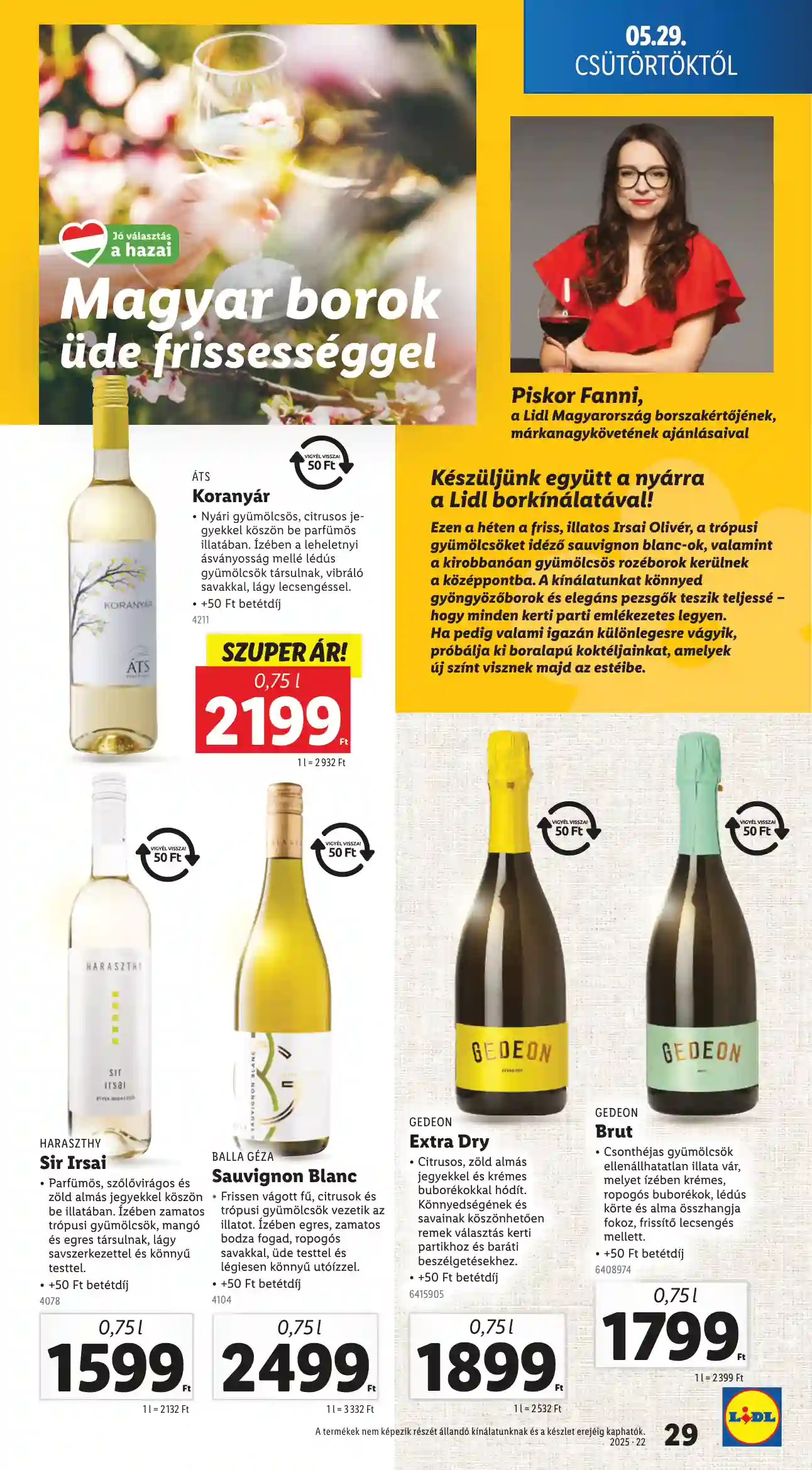 Lidl akciós újság 22. hét (Érvényes 05.29-től) (22 oldal)