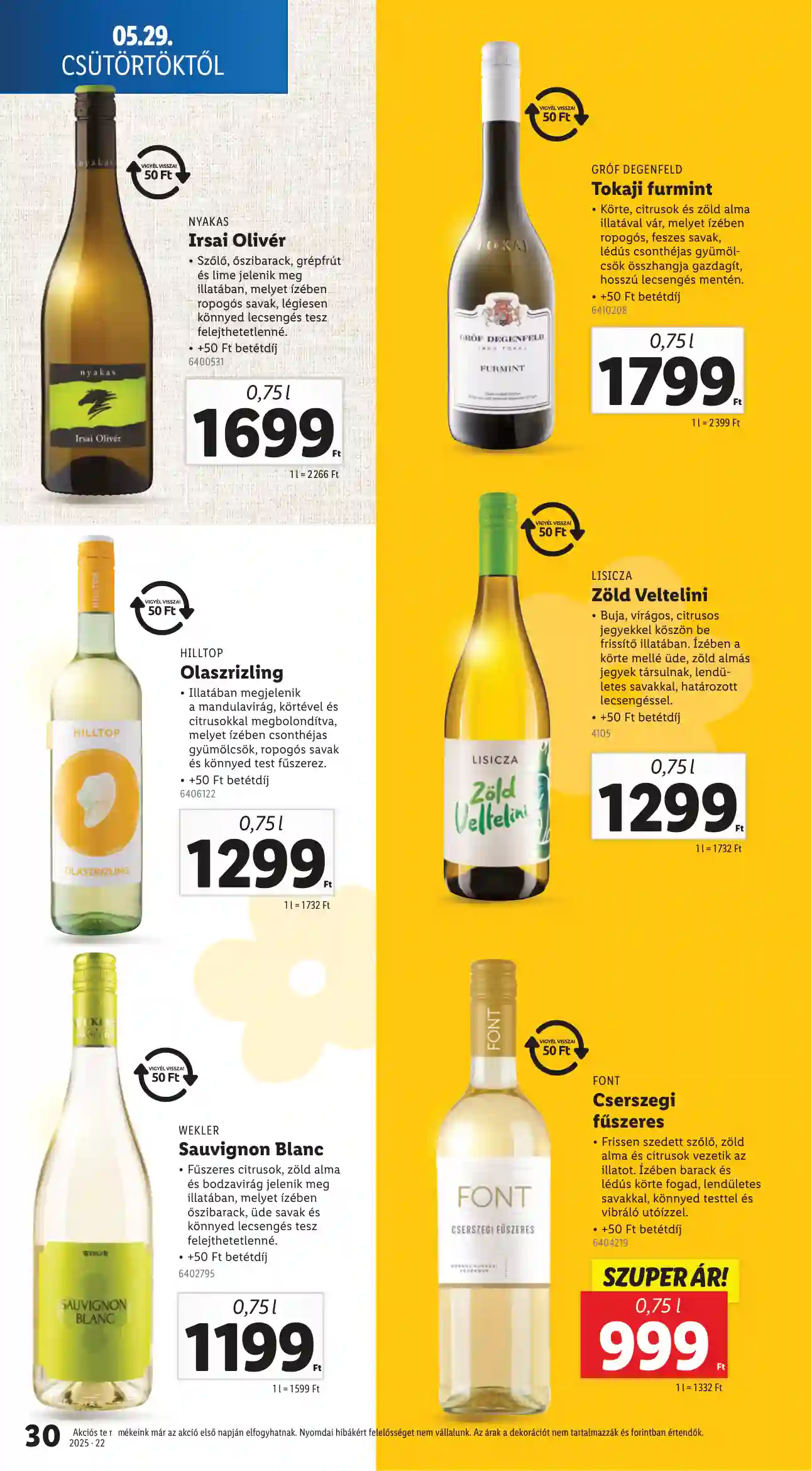Lidl akciós újság 22. hét (Érvényes 05.29-től) (23 oldal)