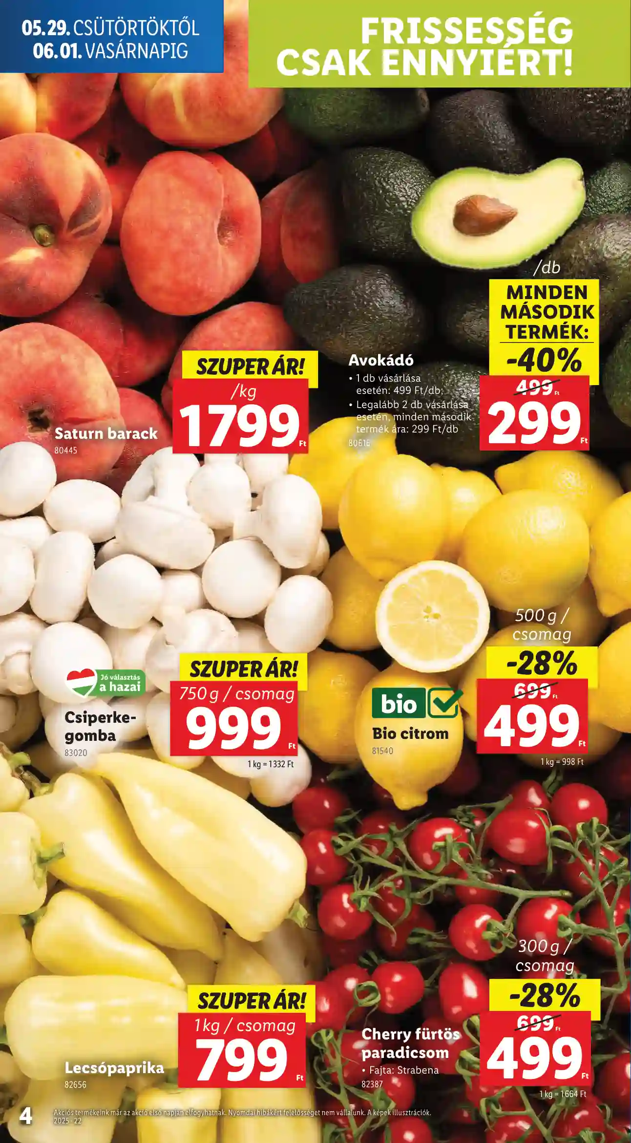 Lidl akciós újság 22. hét (Érvényes 05.29-től) (24 oldal)
