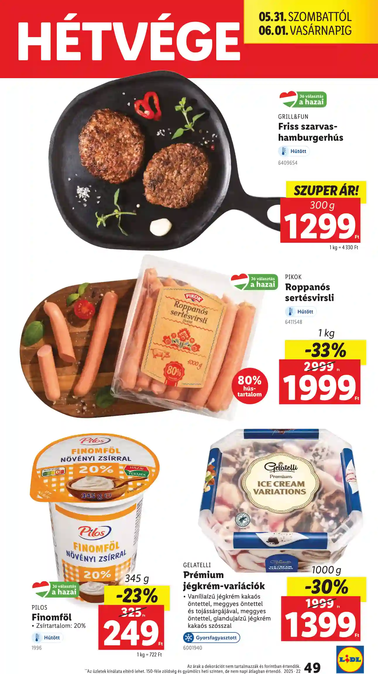 Lidl akciós újság 22. hét (Érvényes 05.29-től) (44 oldal)