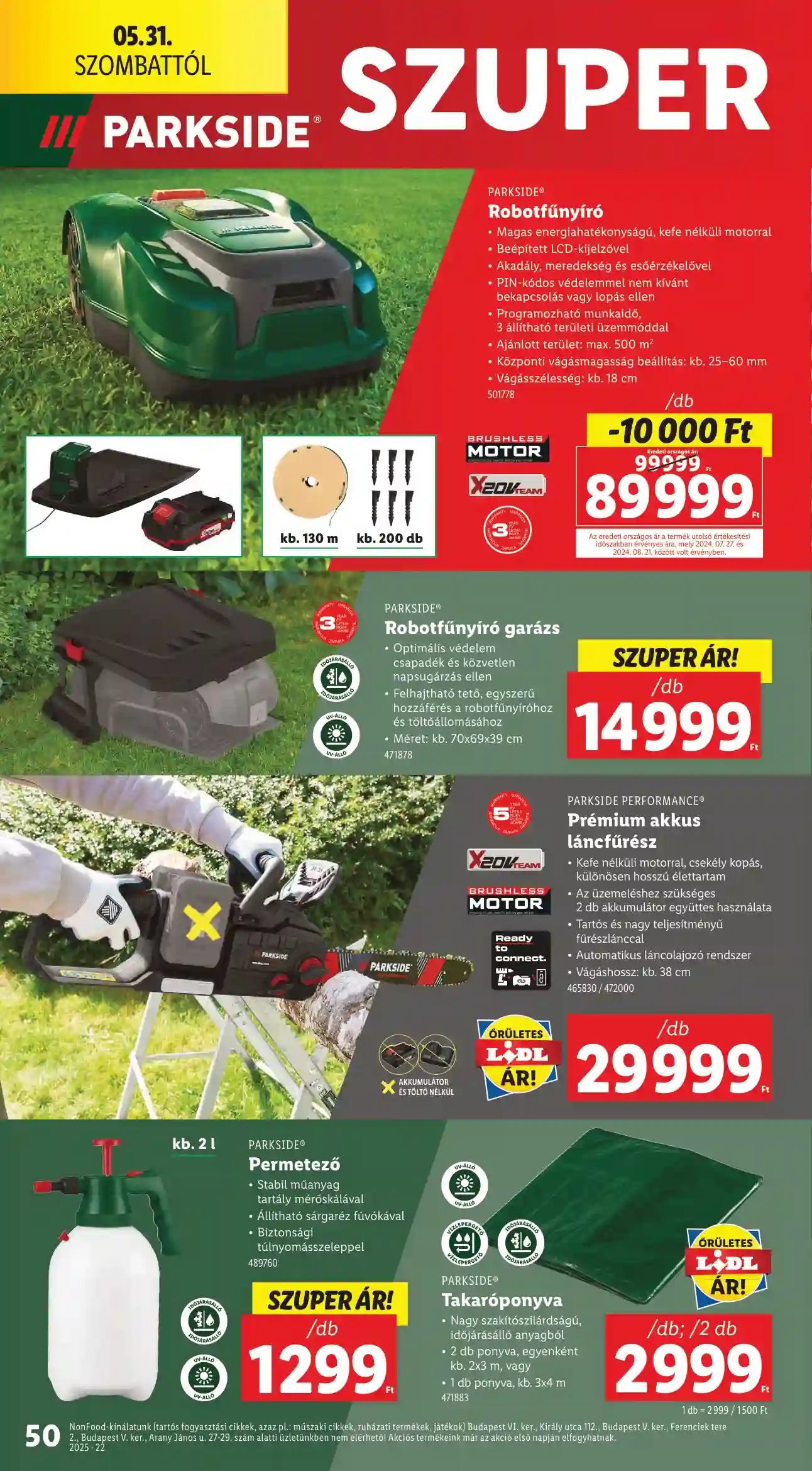 Lidl akciós újság 22. hét (Érvényes 05.29-től) (45 oldal)