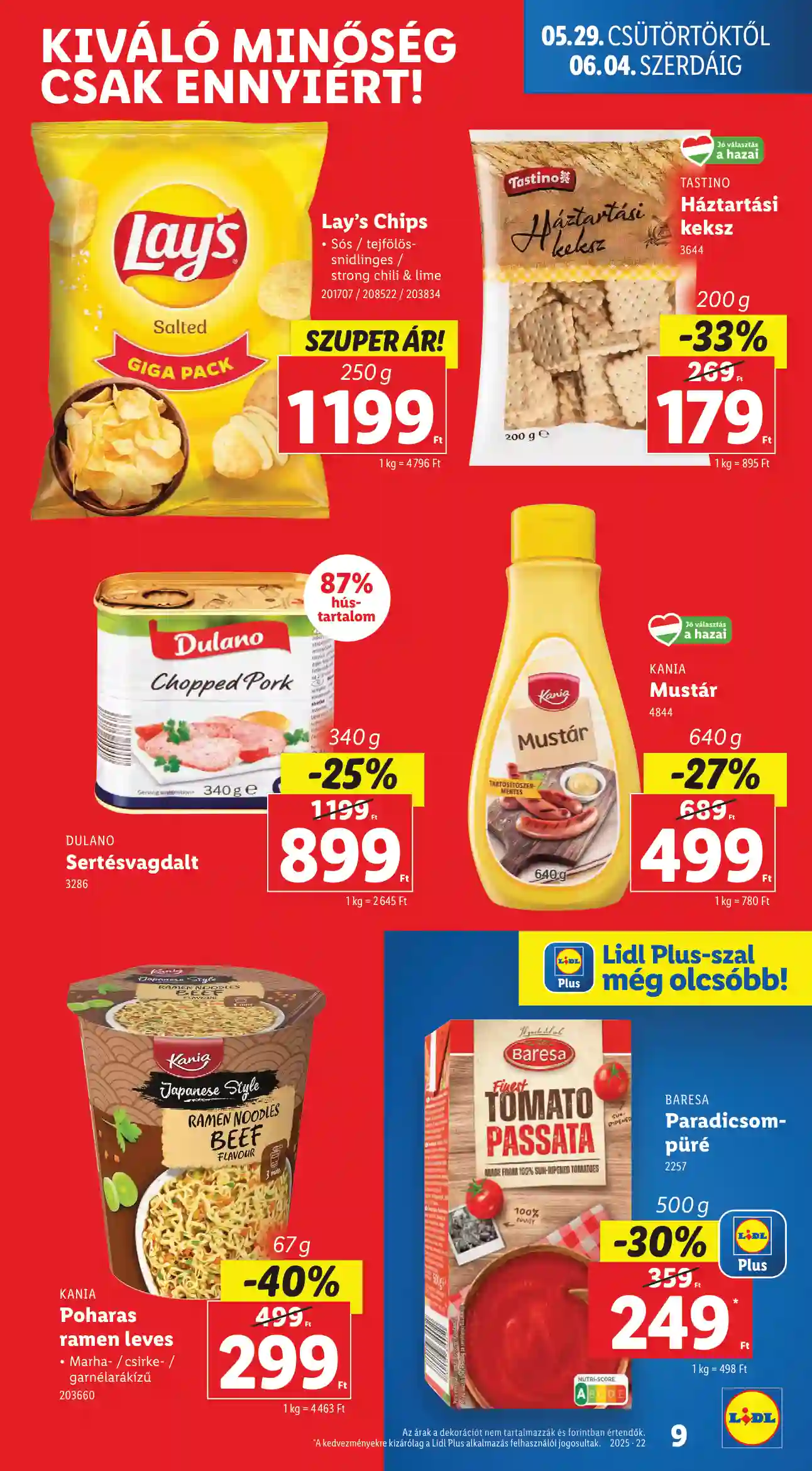 Lidl akciós újság 22. hét (Érvényes 05.29-től) (71 oldal)