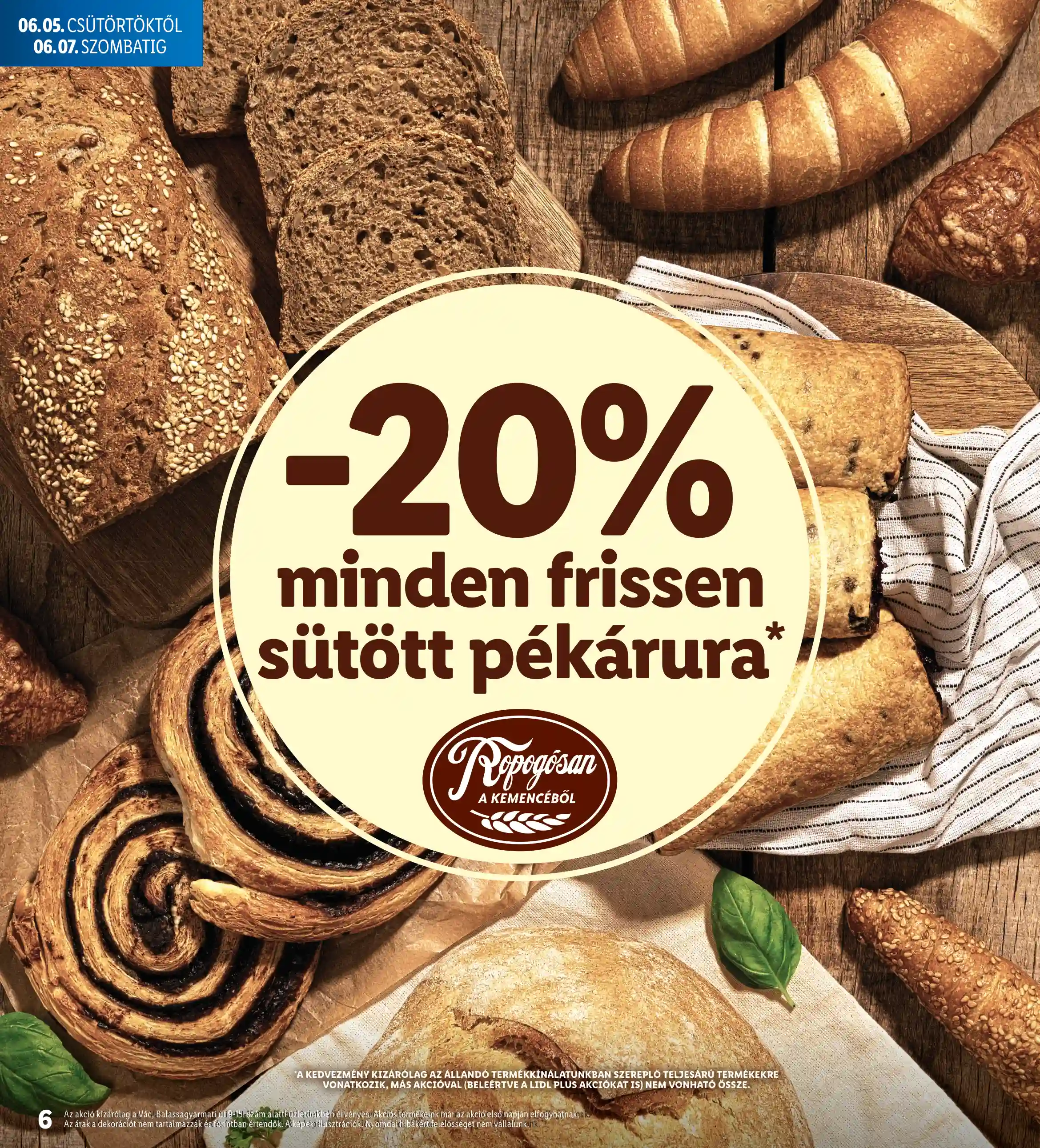 Lidl akciós újság 23. hét (Nyitási akciók – Vác) (12 oldal)