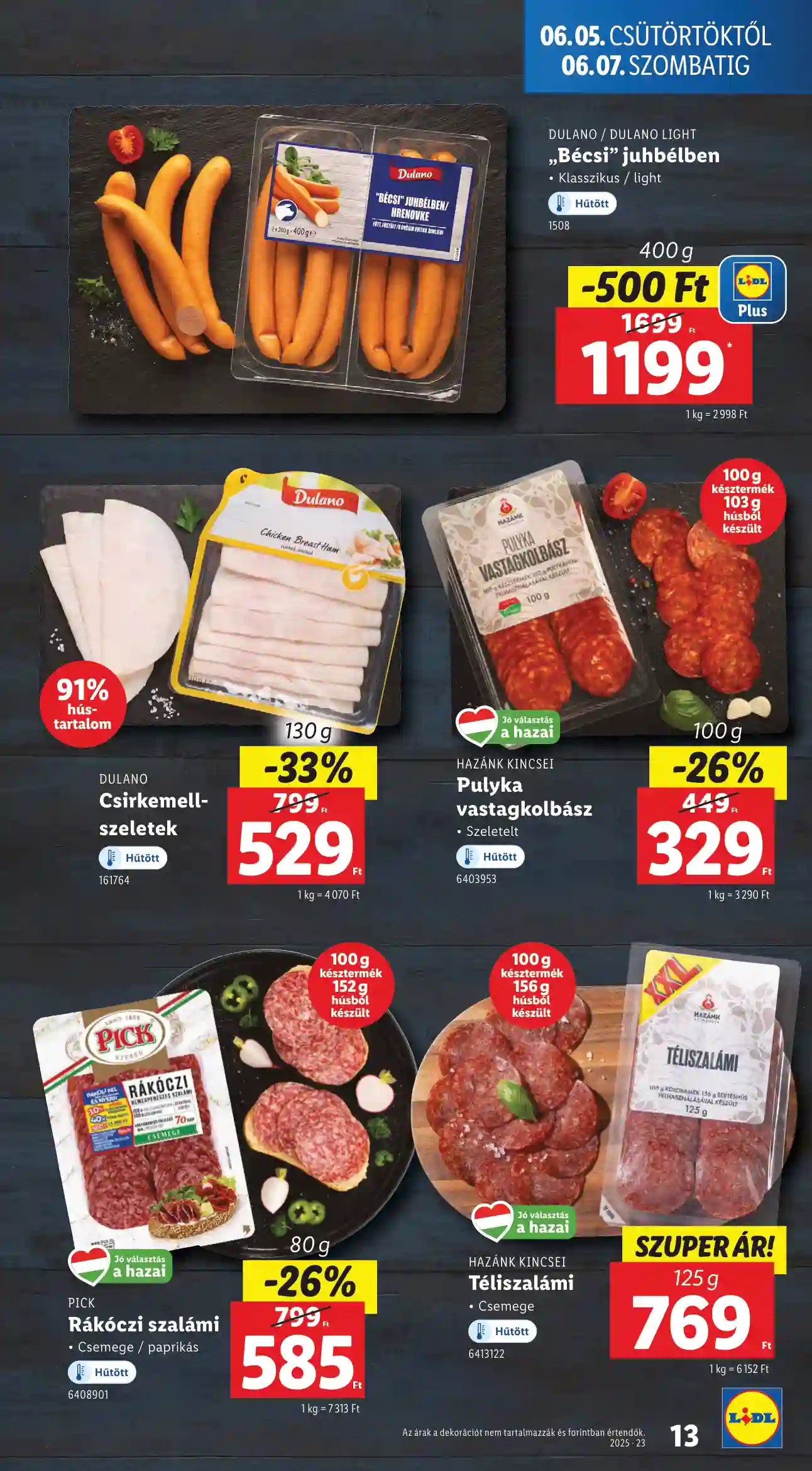 Lidl akciós újság 23. hét (Érvényes 06.05-től) (5 oldal)