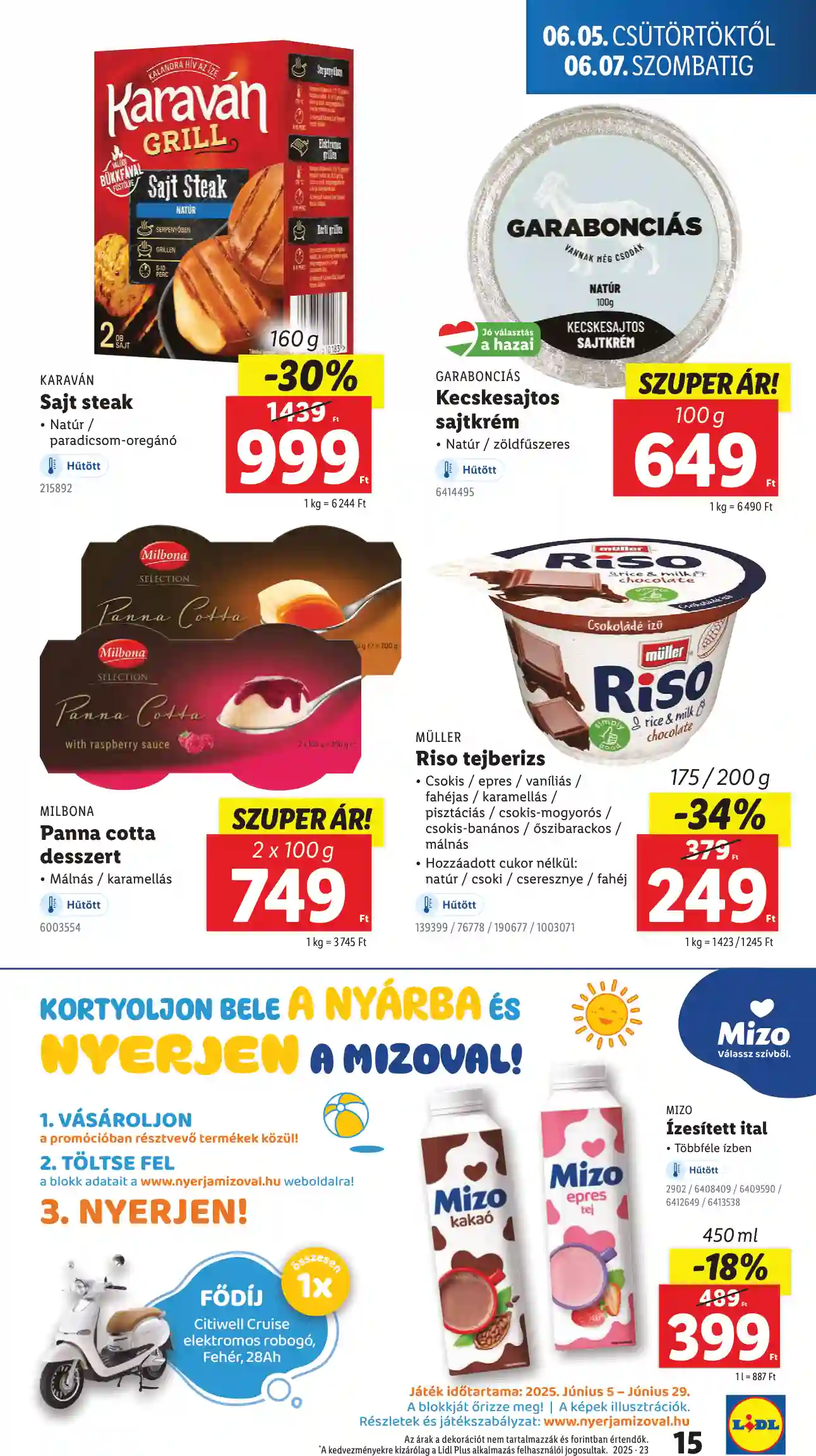 Lidl akciós újság 23. hét (Érvényes 06.05-től) (7 oldal)