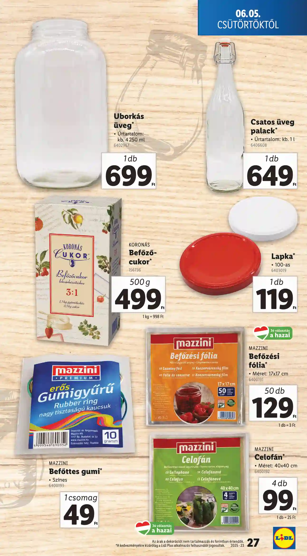 Lidl akciós újság 23. hét (Érvényes 06.05-től) (20 oldal)