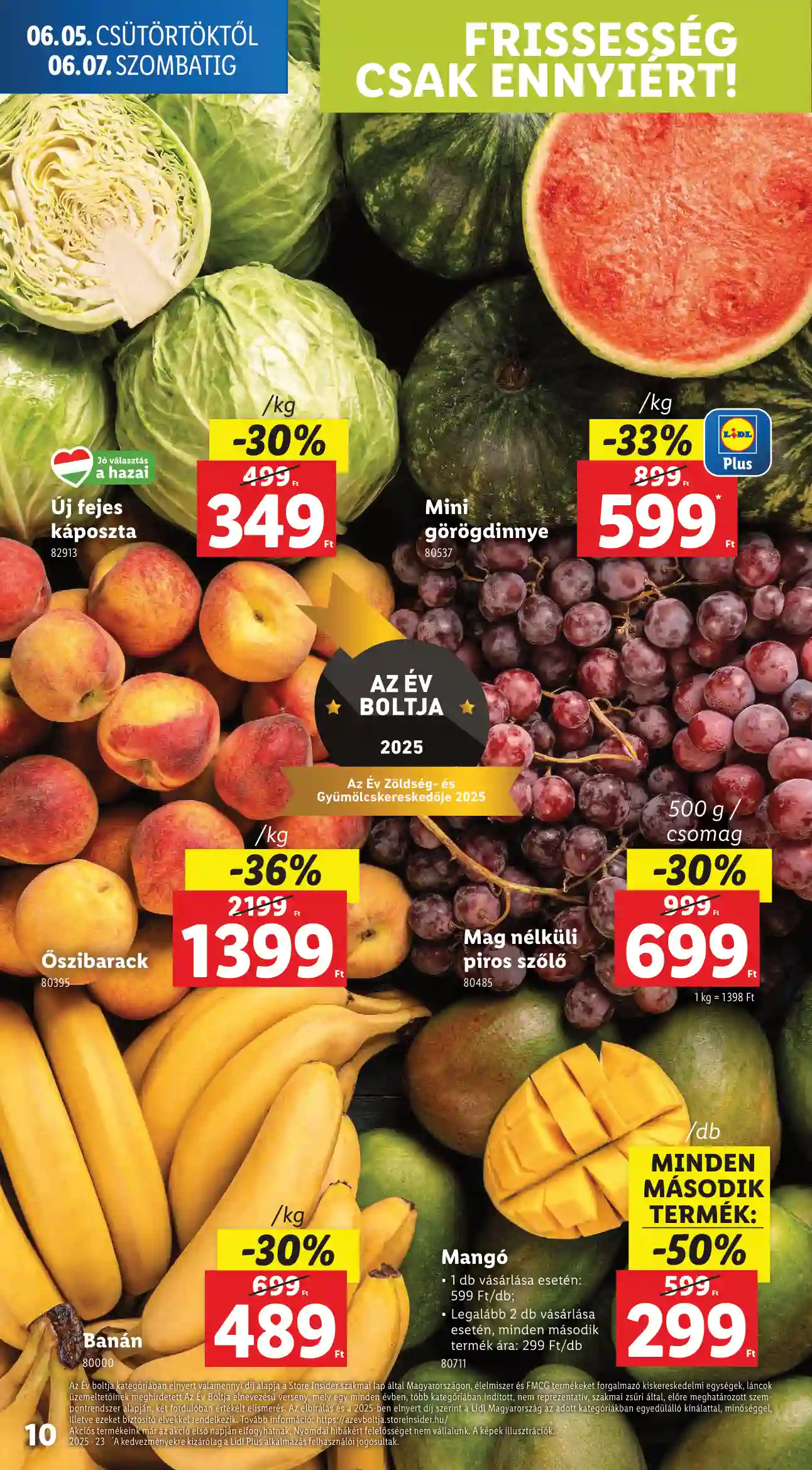 Lidl akciós újság 23. hét (Érvényes 06.05-től) (70 oldal)