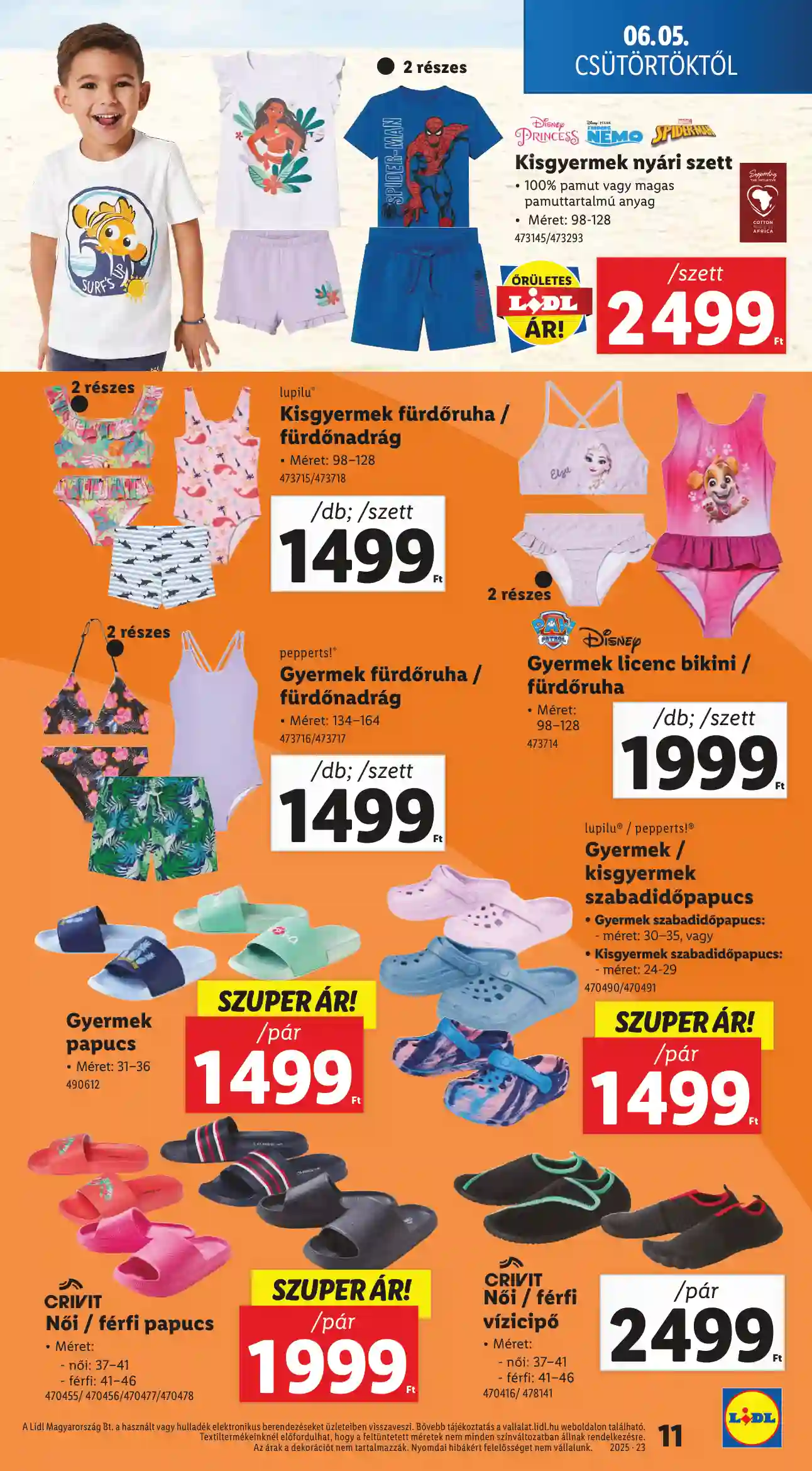 Lidl akciós újság 23. hét (Érvényes 06.05-től) (3 oldal)