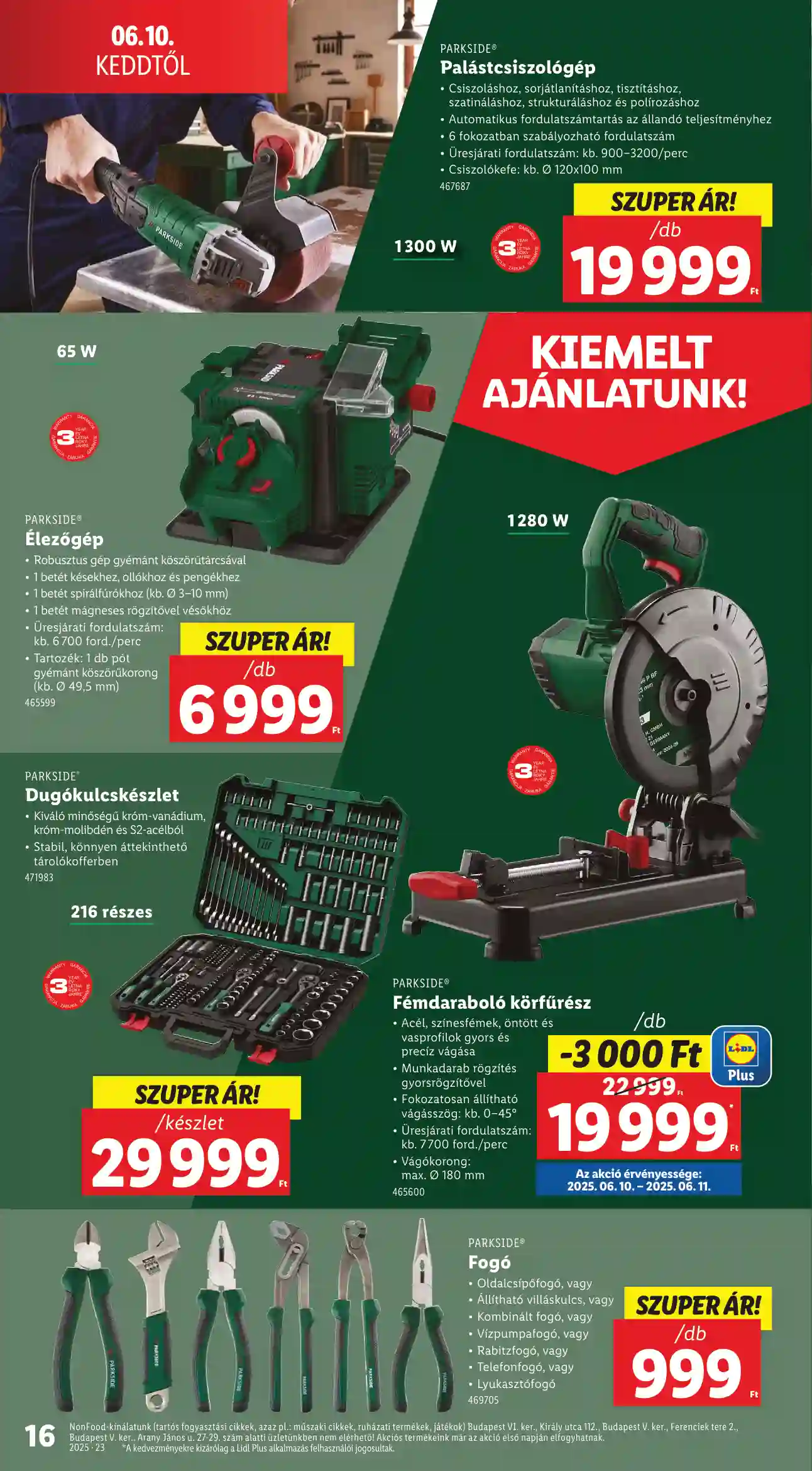 Lidl akciós újság 23. hét (Érvényes 06.05-től) (8 oldal)