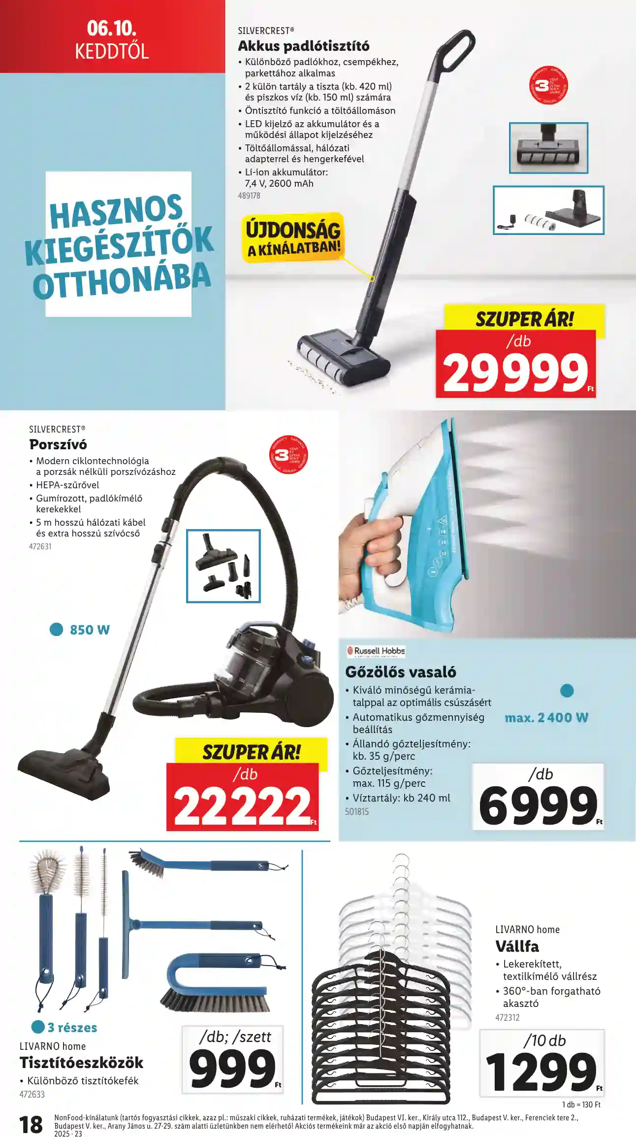Lidl akciós újság 23. hét (Érvényes 06.05-től) (10 oldal)