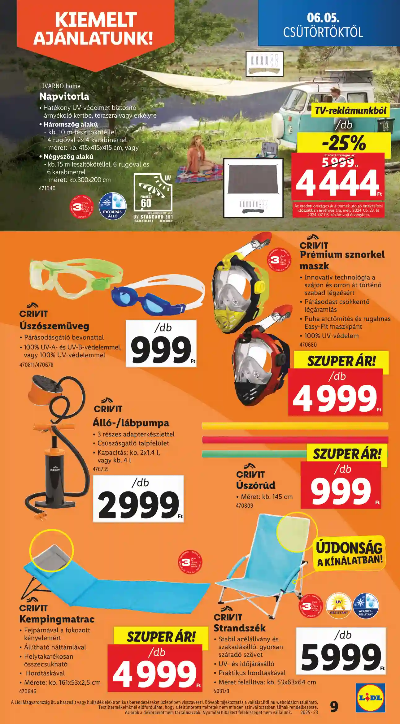 Lidl akciós újság 23. hét (Érvényes 06.05-től) (20 oldal)