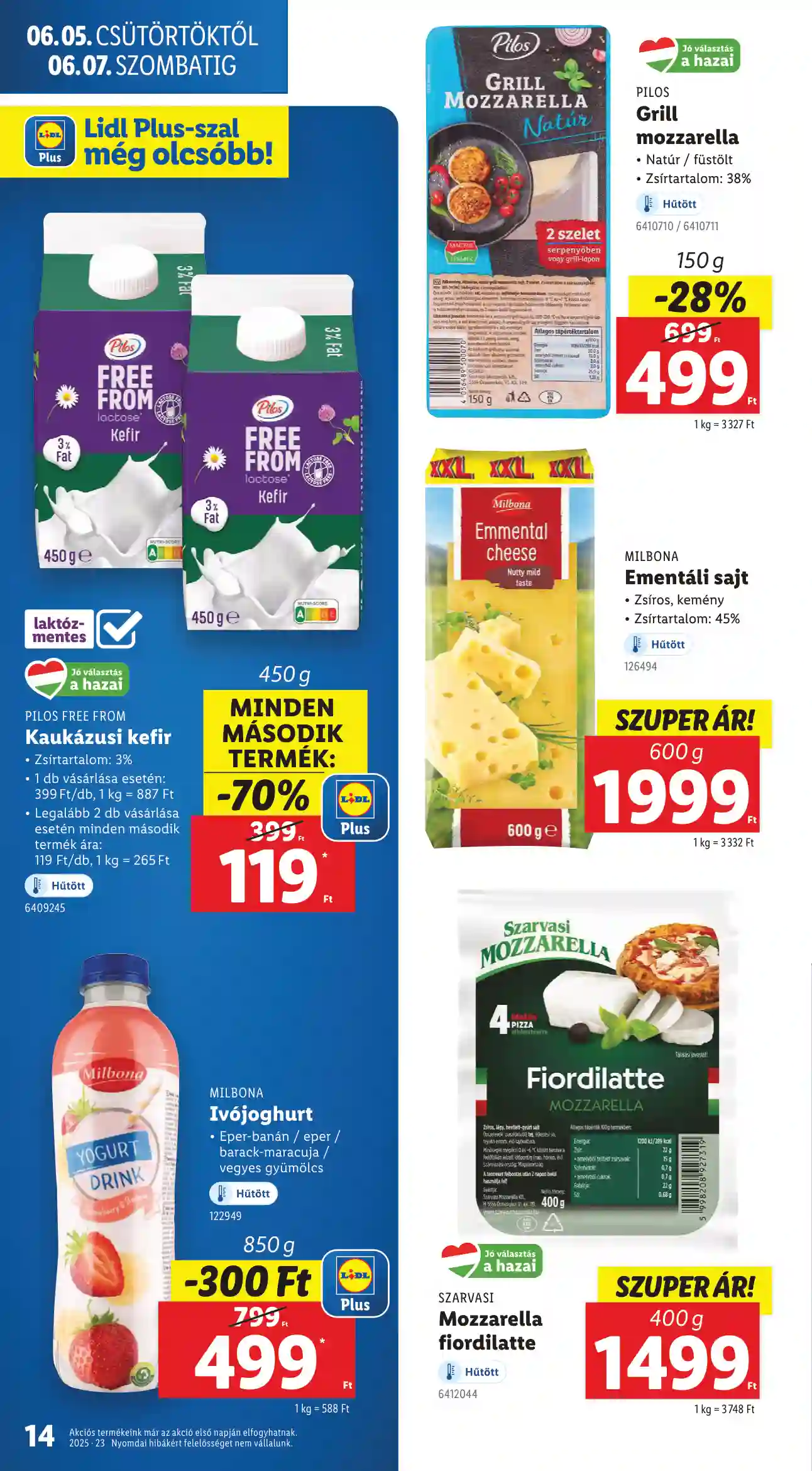 Lidl akciós újság 23. hét (Érvényes 06.05-től) (6 oldal)