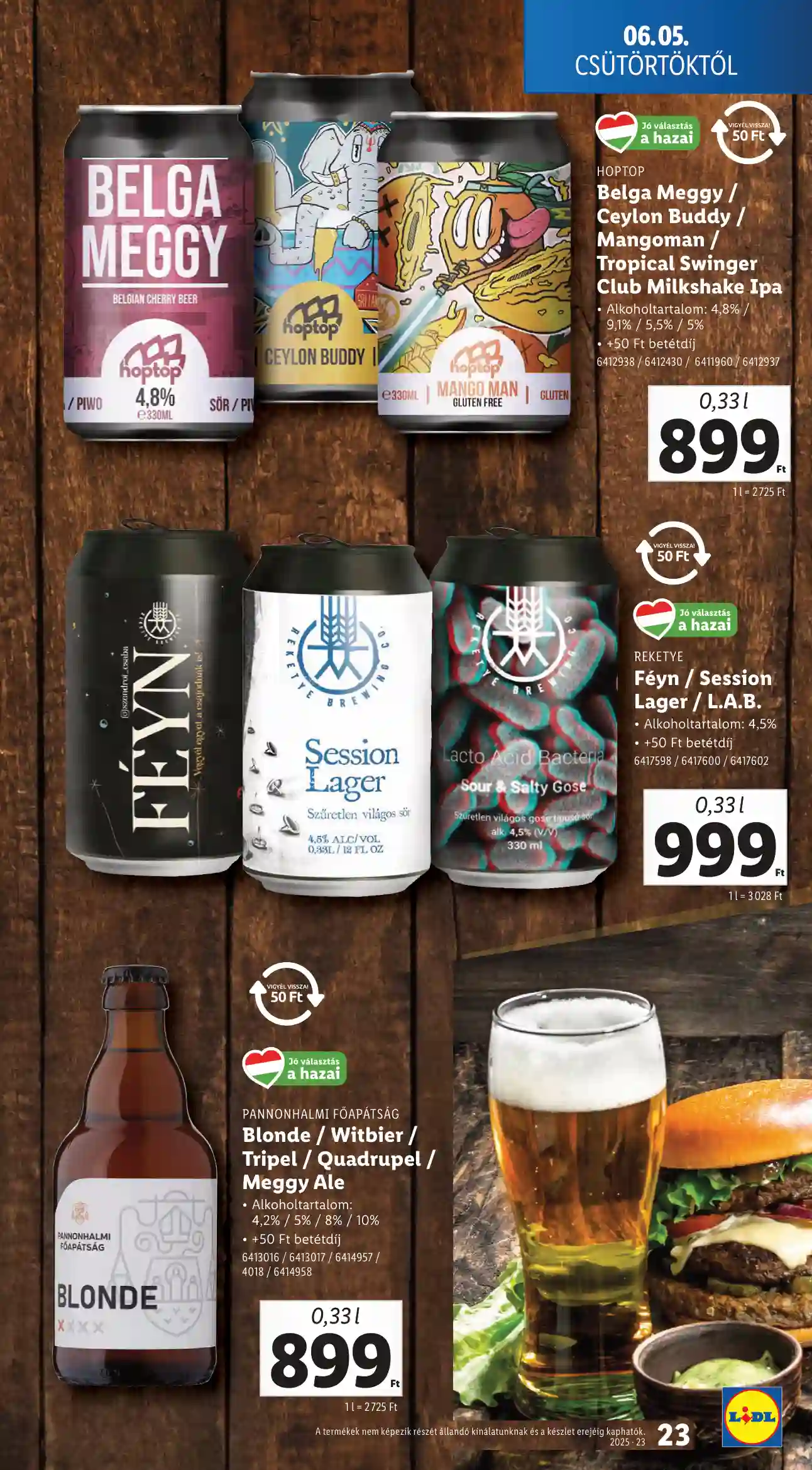 Lidl akciós újság 23. hét (Érvényes 06.05-től) (16 oldal)