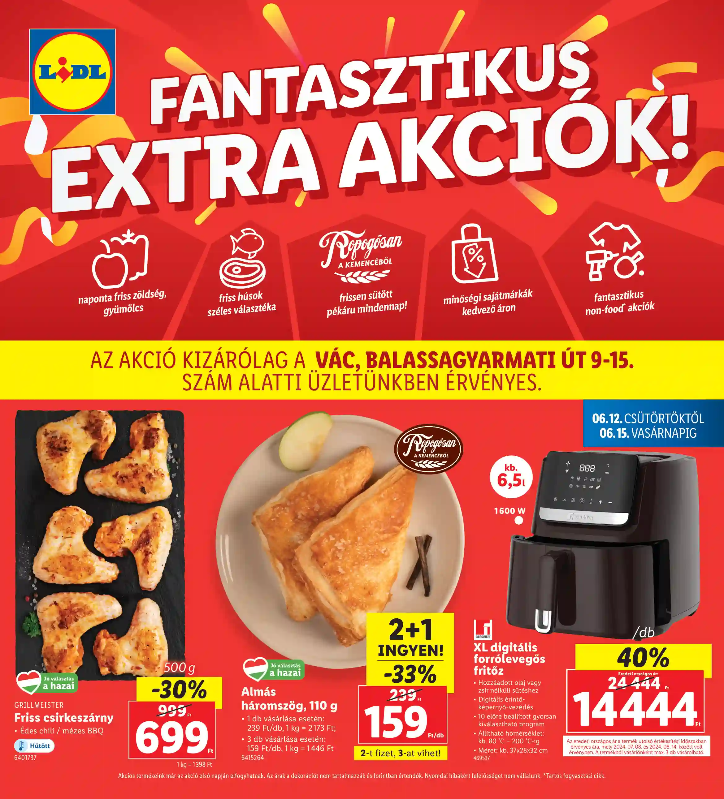 LIDL Regionális akciók – Vác 24.hét