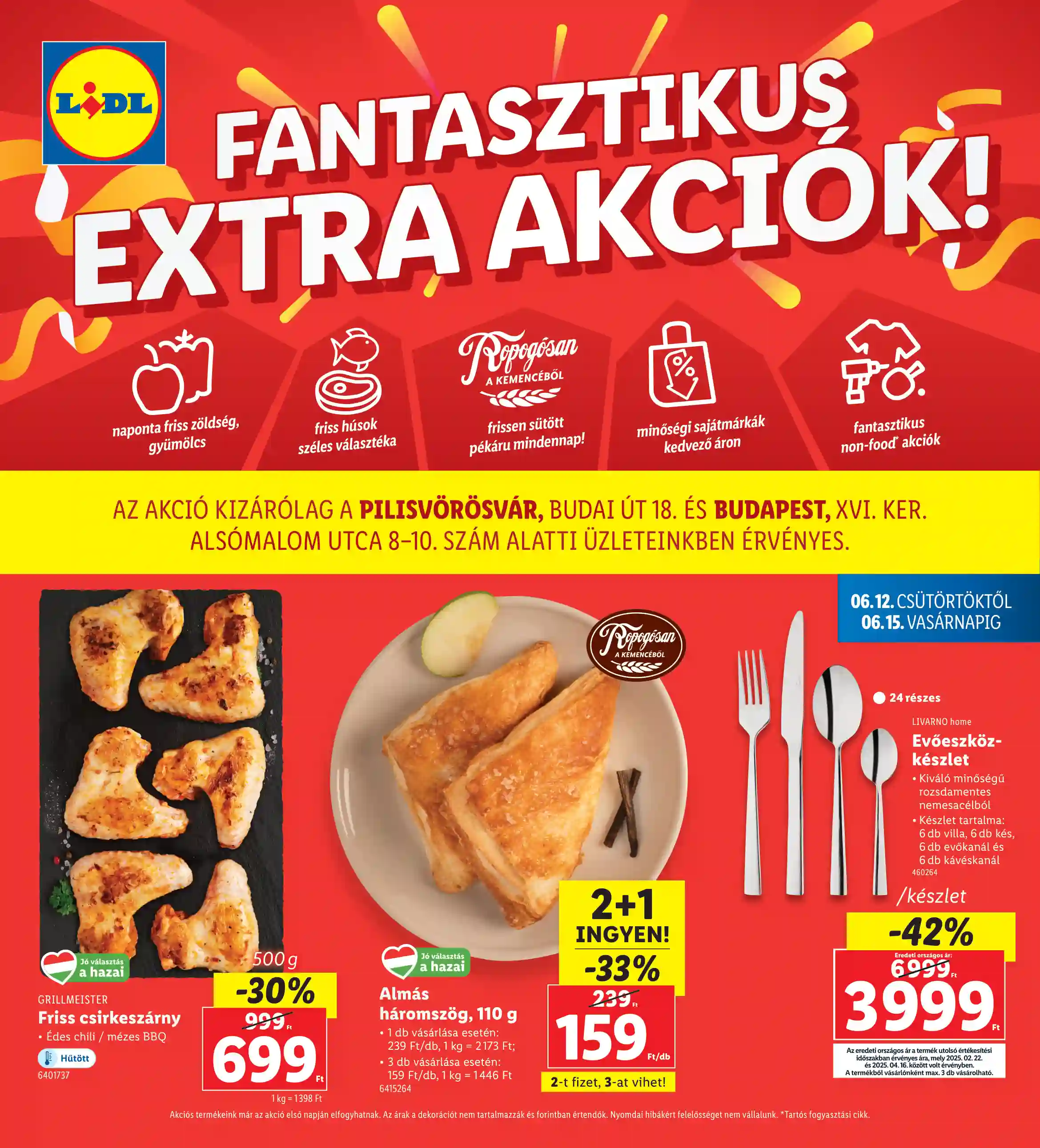 LIDL Regionális akciók 24.hét