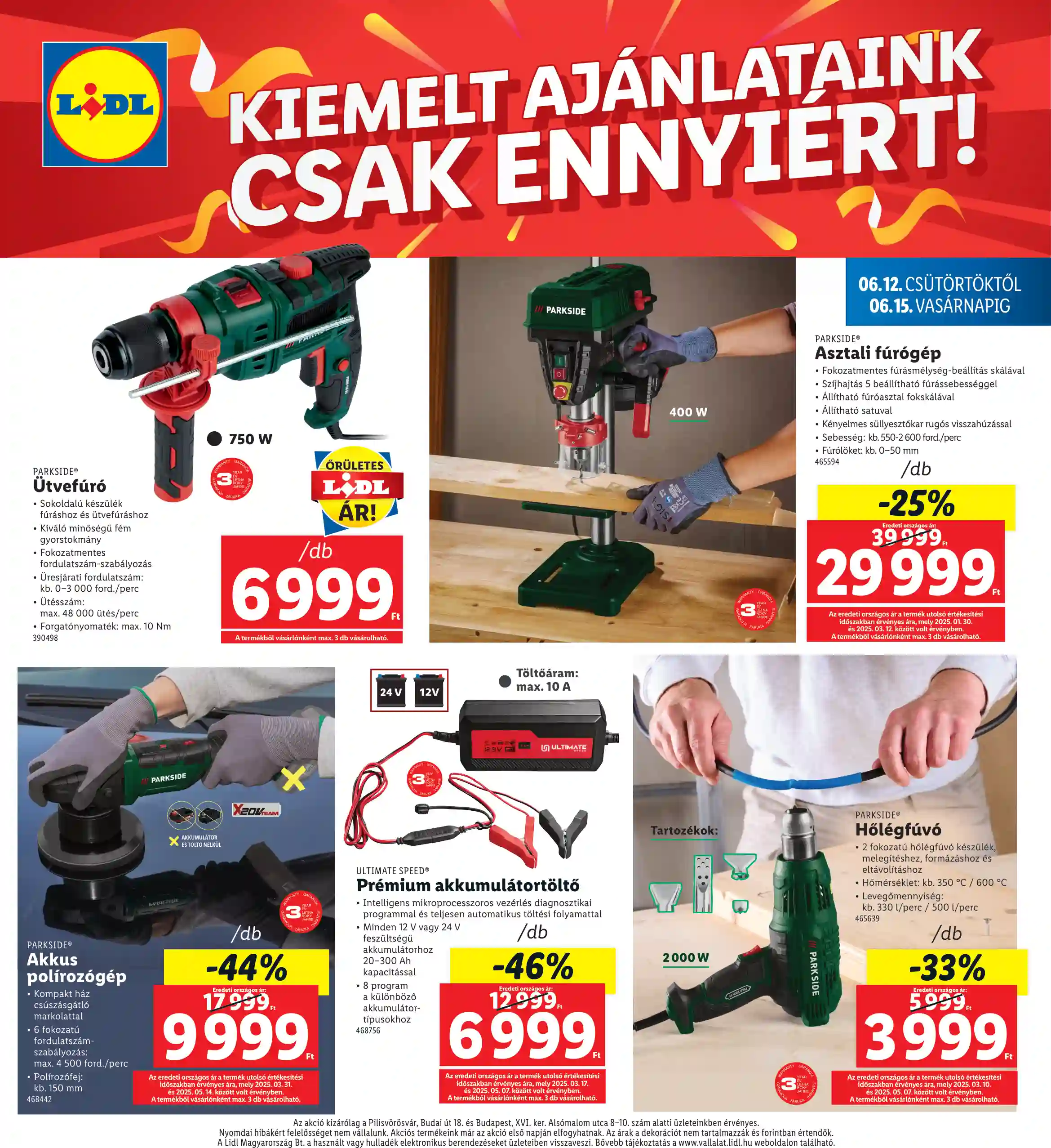 Lidl akciós újság 24. hét (Regionális akciók) (4 oldal)
