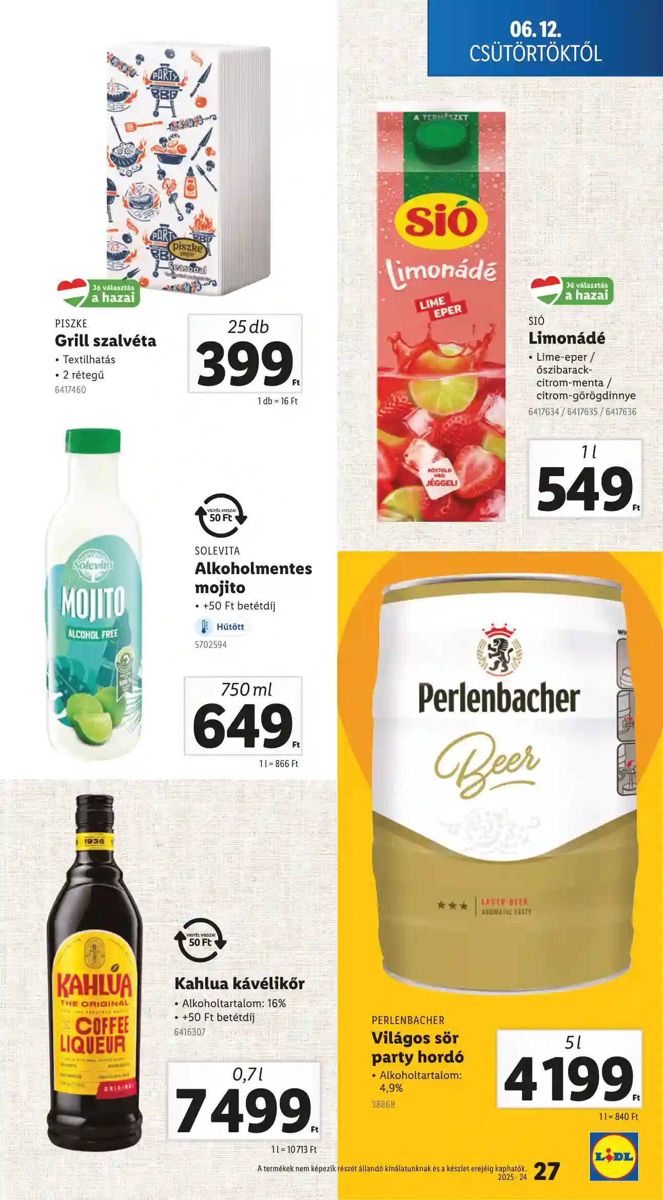 Lidl akciós újság 24. hét (Érvényes 06.12-től) (20 oldal)