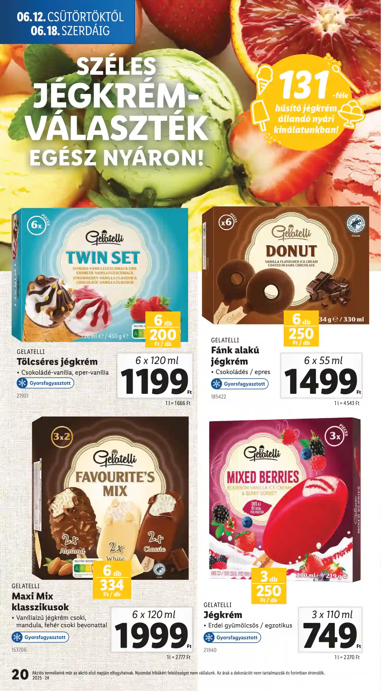 Lidl akciós újság 24. hét (Érvényes 06.12-től) (12 oldal)