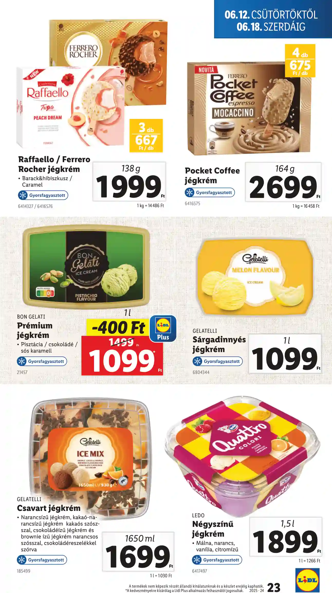 Lidl akciós újság 24. hét (Érvényes 06.12-től) (16 oldal)