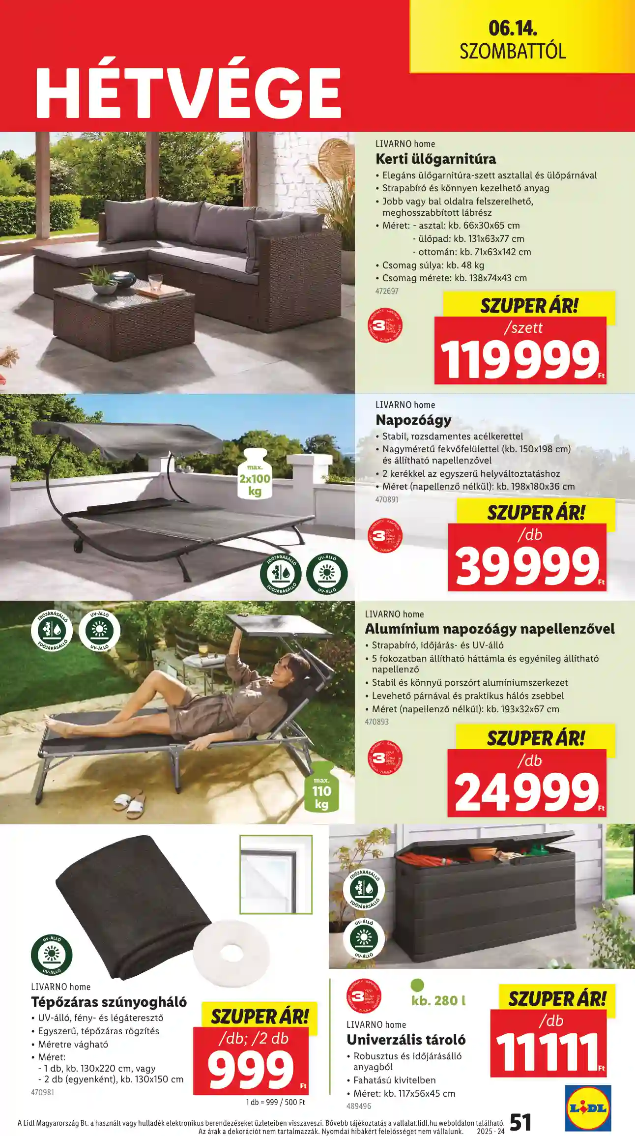 Lidl akciós újság 24. hét (Érvényes 06.12-től) (47 oldal)