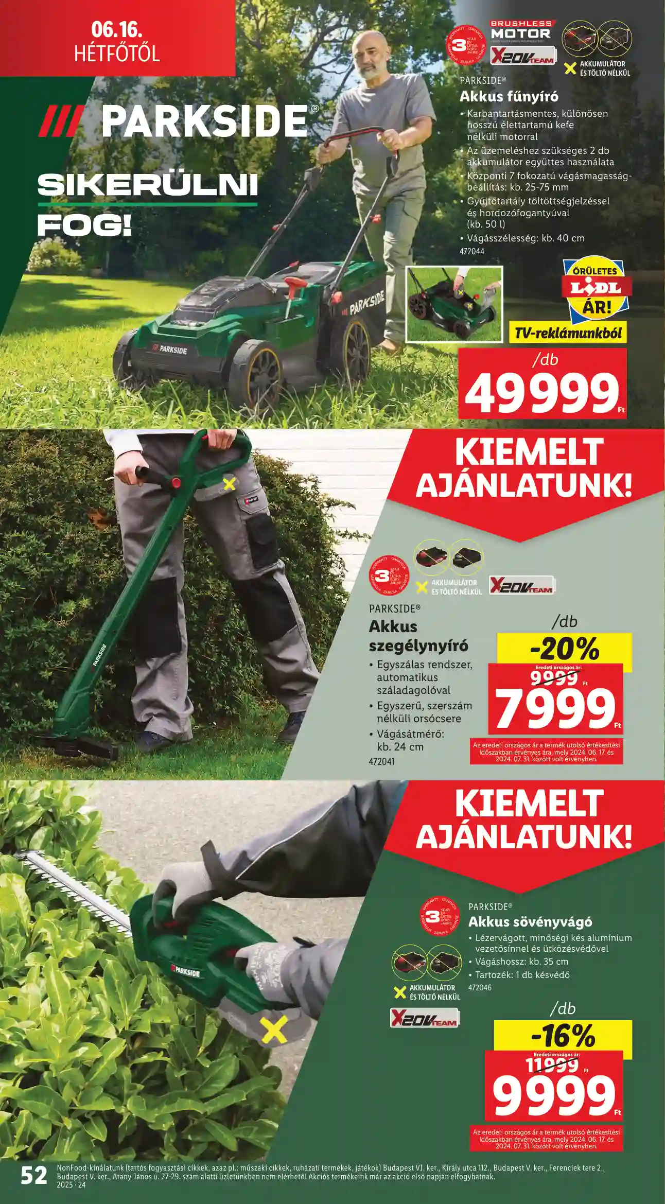 Lidl akciós újság 24. hét (Érvényes 06.12-től) (48 oldal)