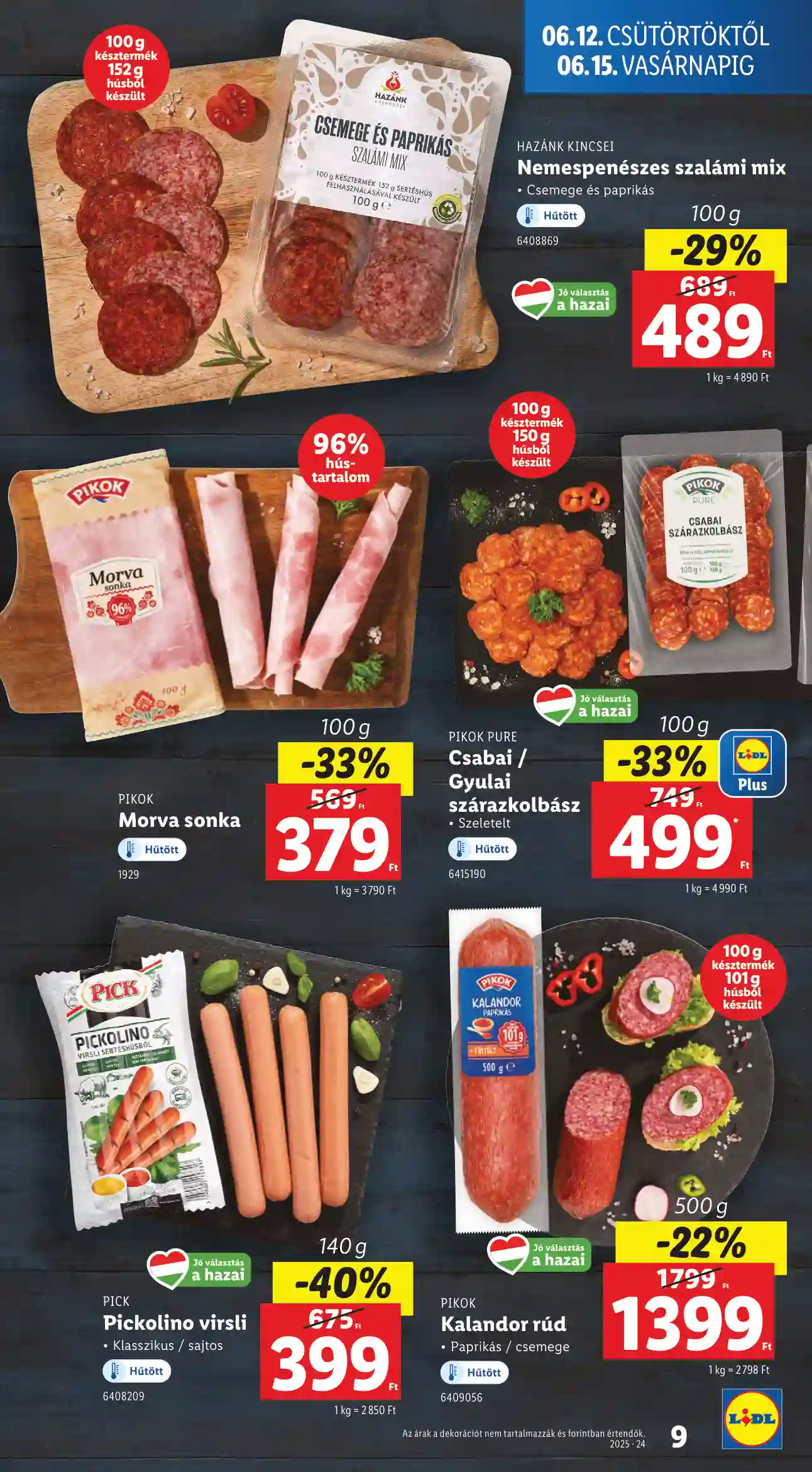 Lidl akciós újság 24. hét (Érvényes 06.12-től) (73 oldal)