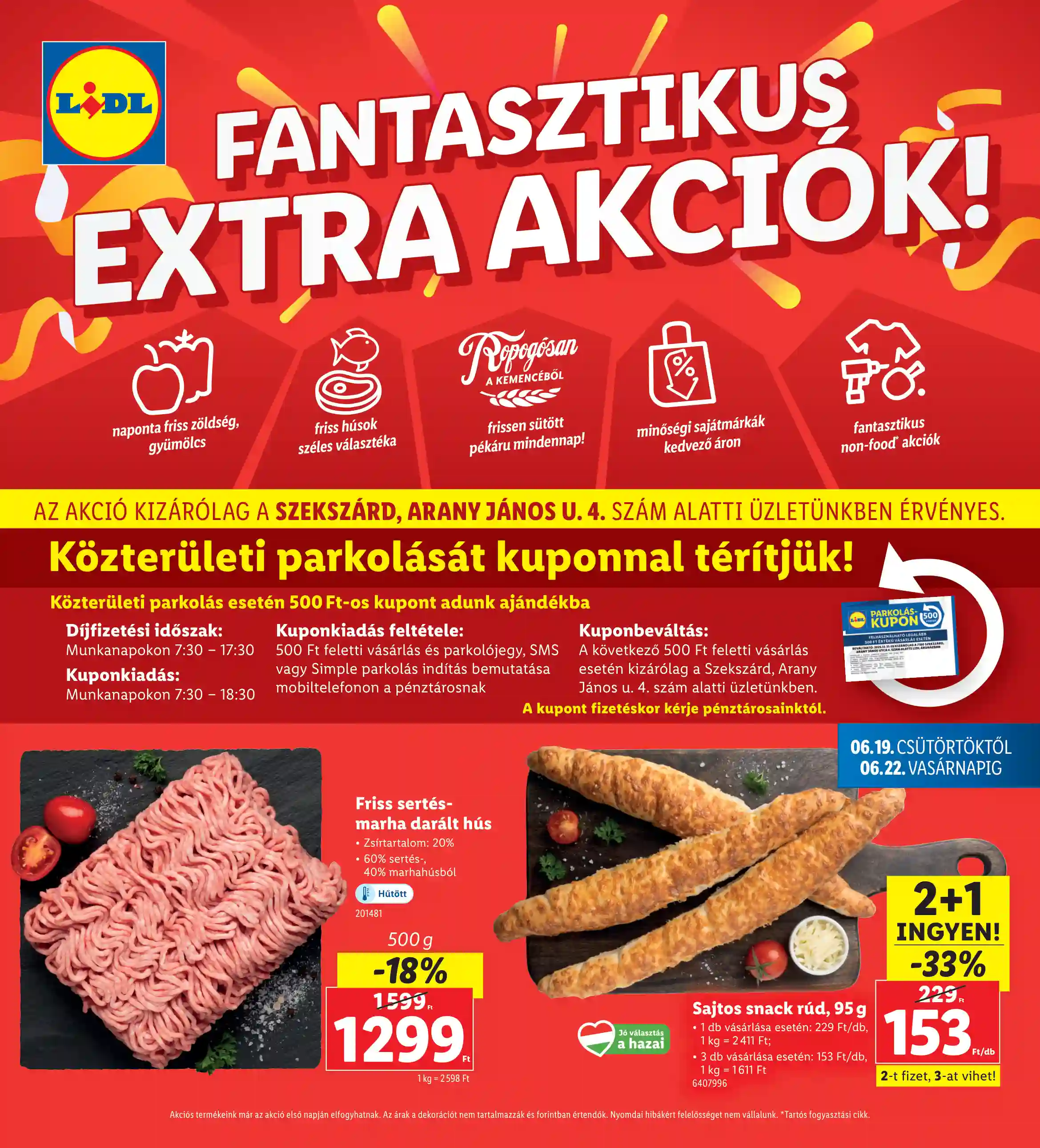 LIDL Regionális akciók – Szekszárd 25.hét