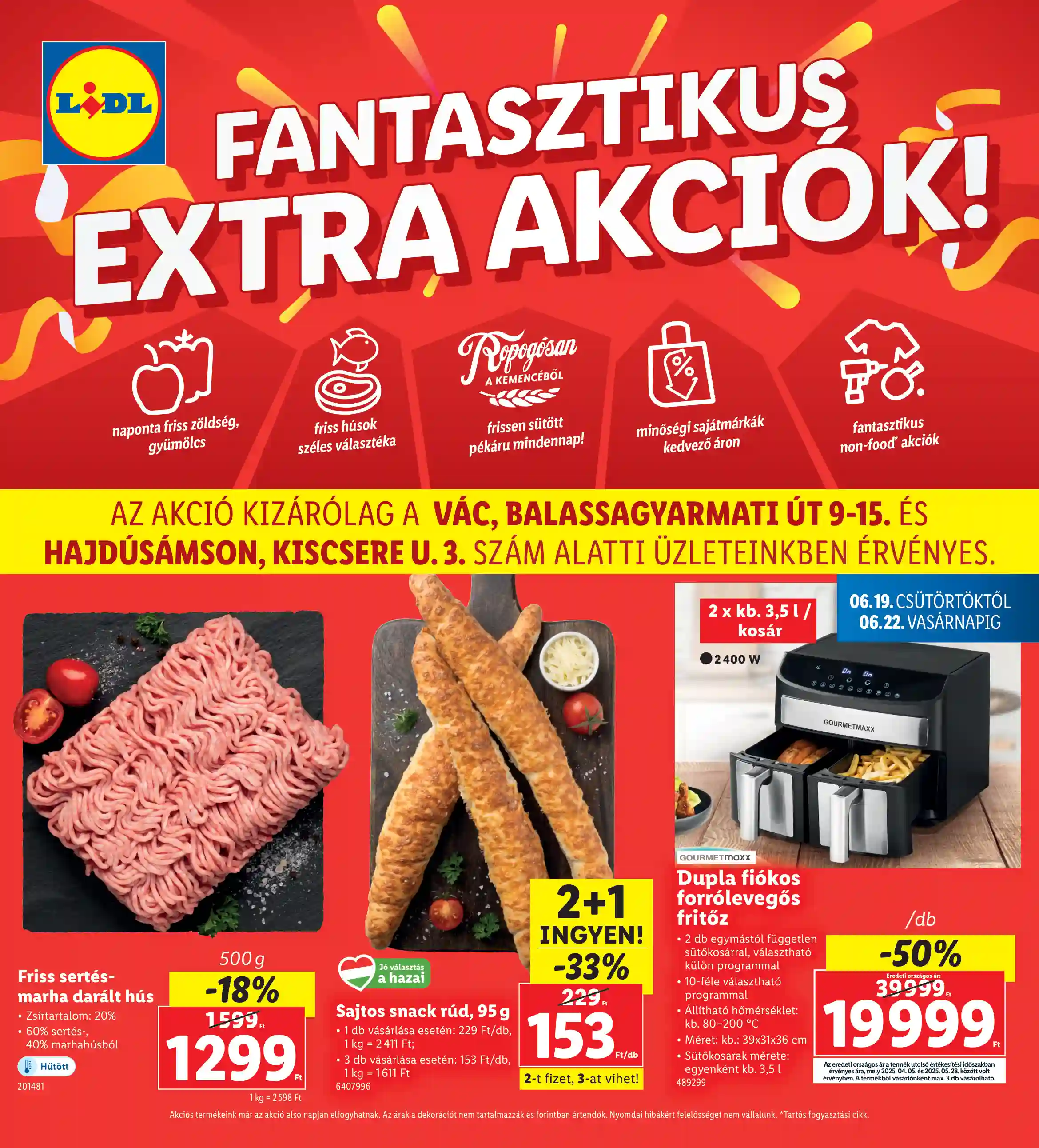 LIDL Regionális akciók 25.hét