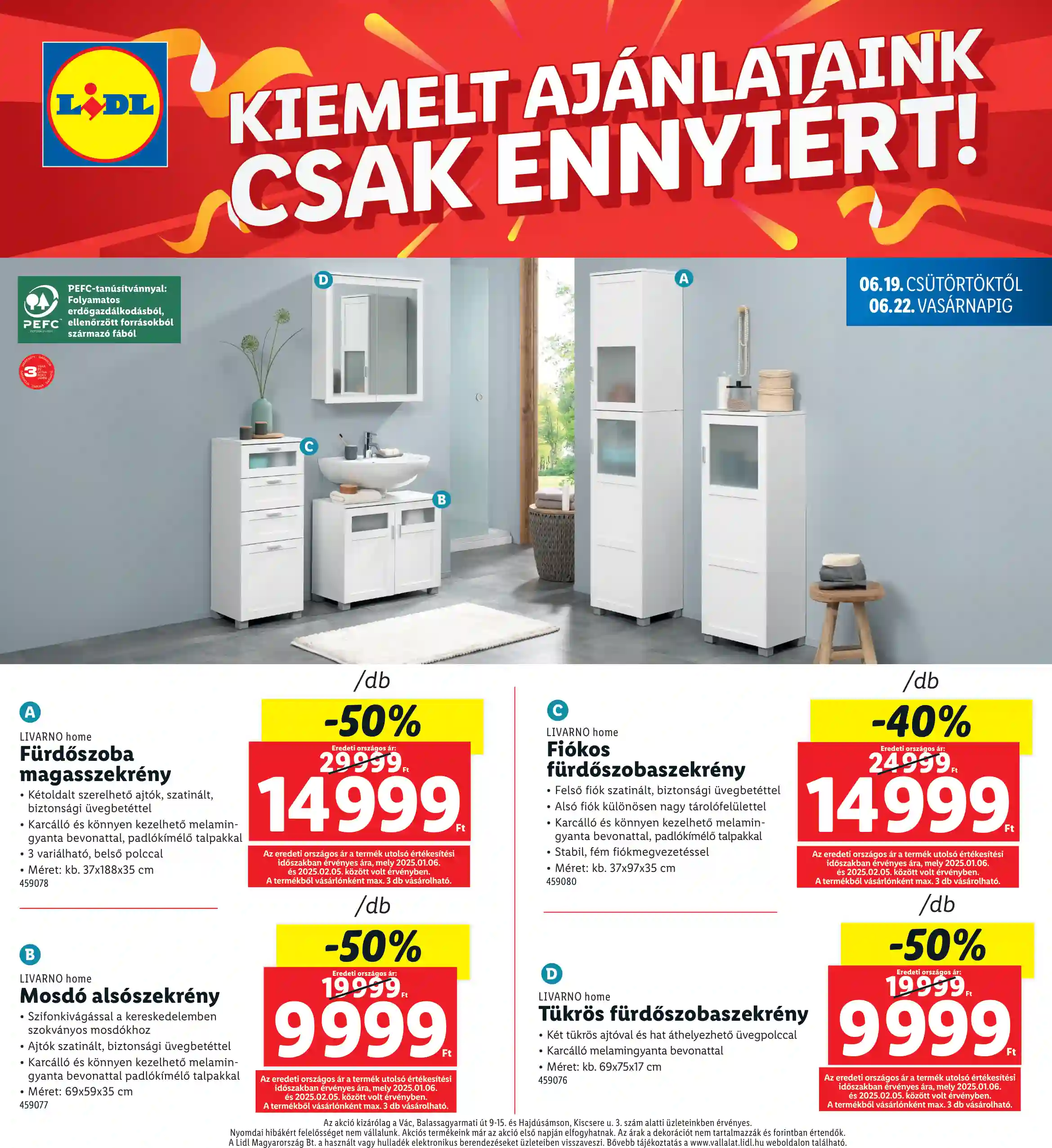 Lidl akciós újság 25. hét (Regionális akciók) (8 oldal)