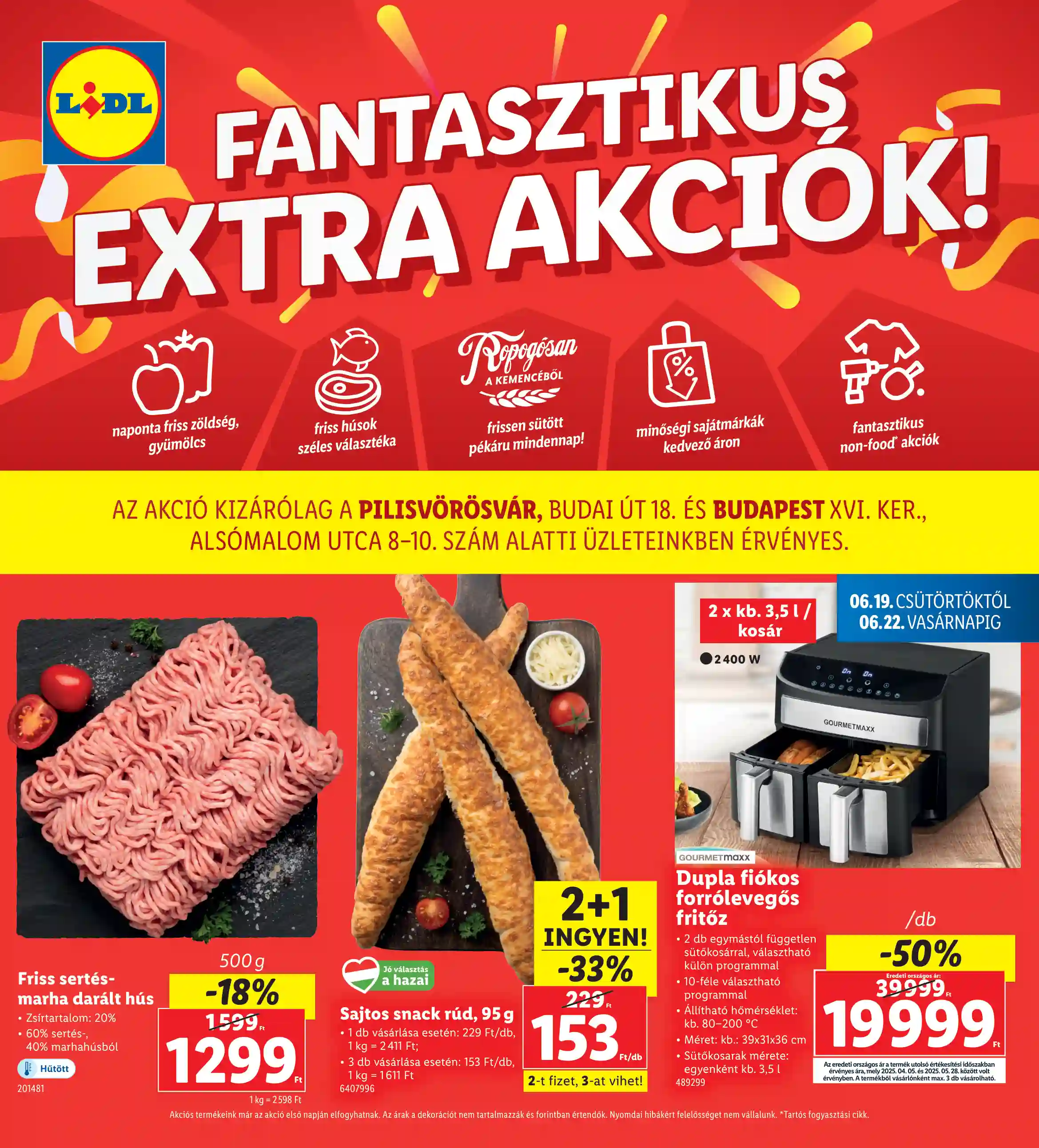 LIDL Regionális akciók 25.hét