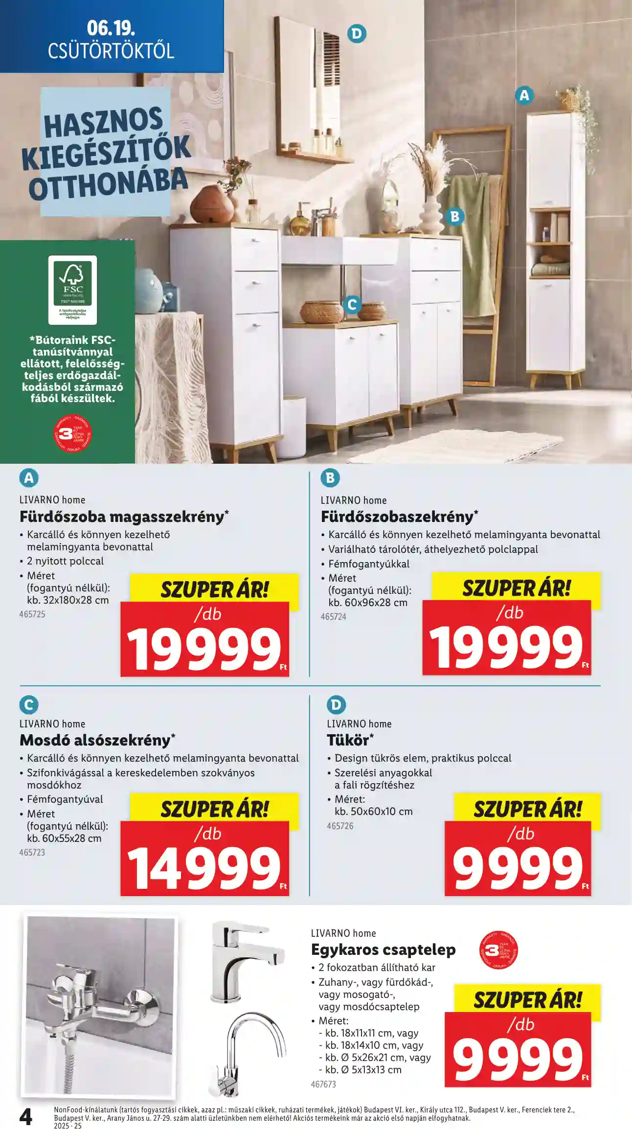 Lidl akciós újság 25. hét (Érvényes 06.19-től) (15 oldal)