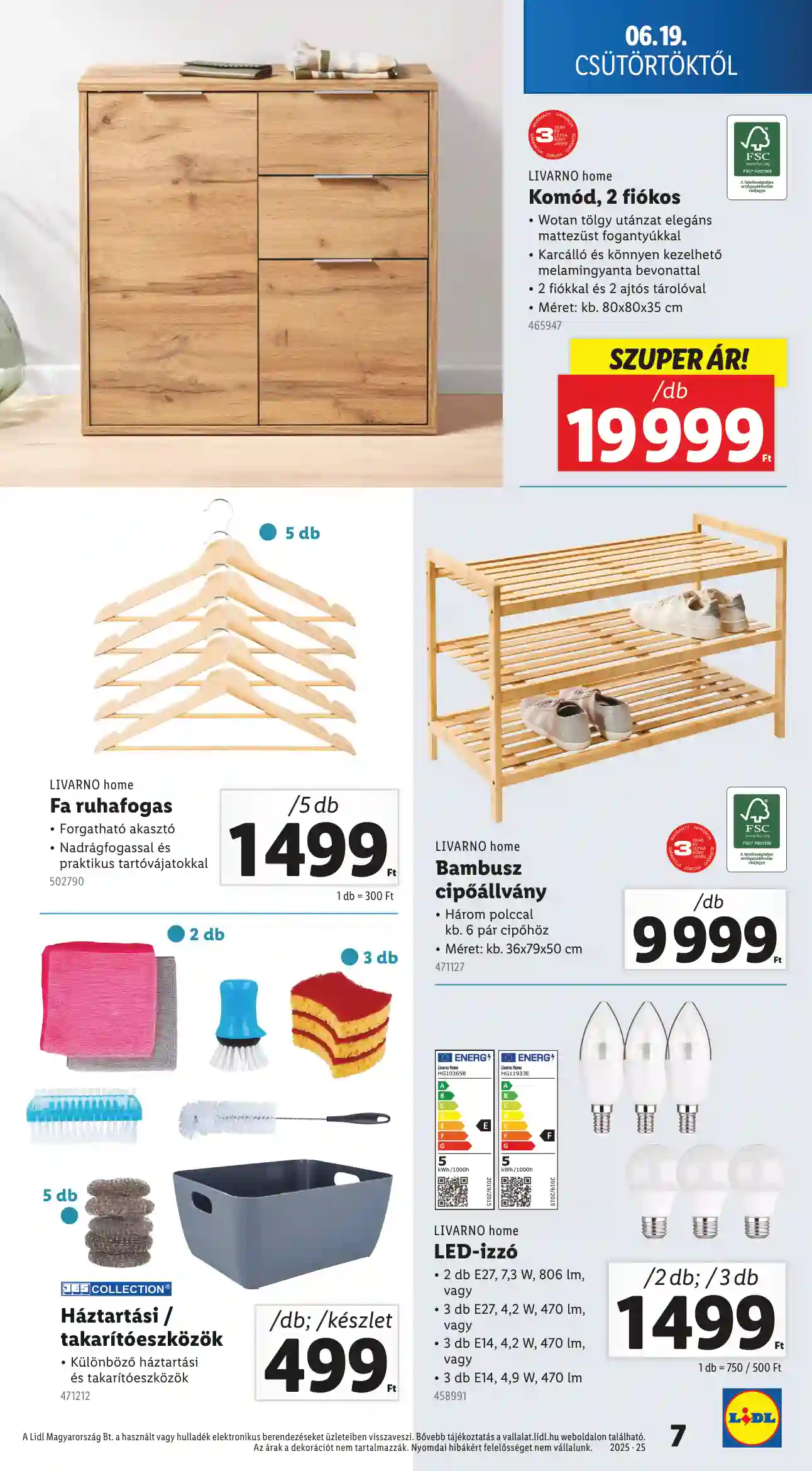 Lidl akciós újság 25. hét (Érvényes 06.19-től) (18 oldal)