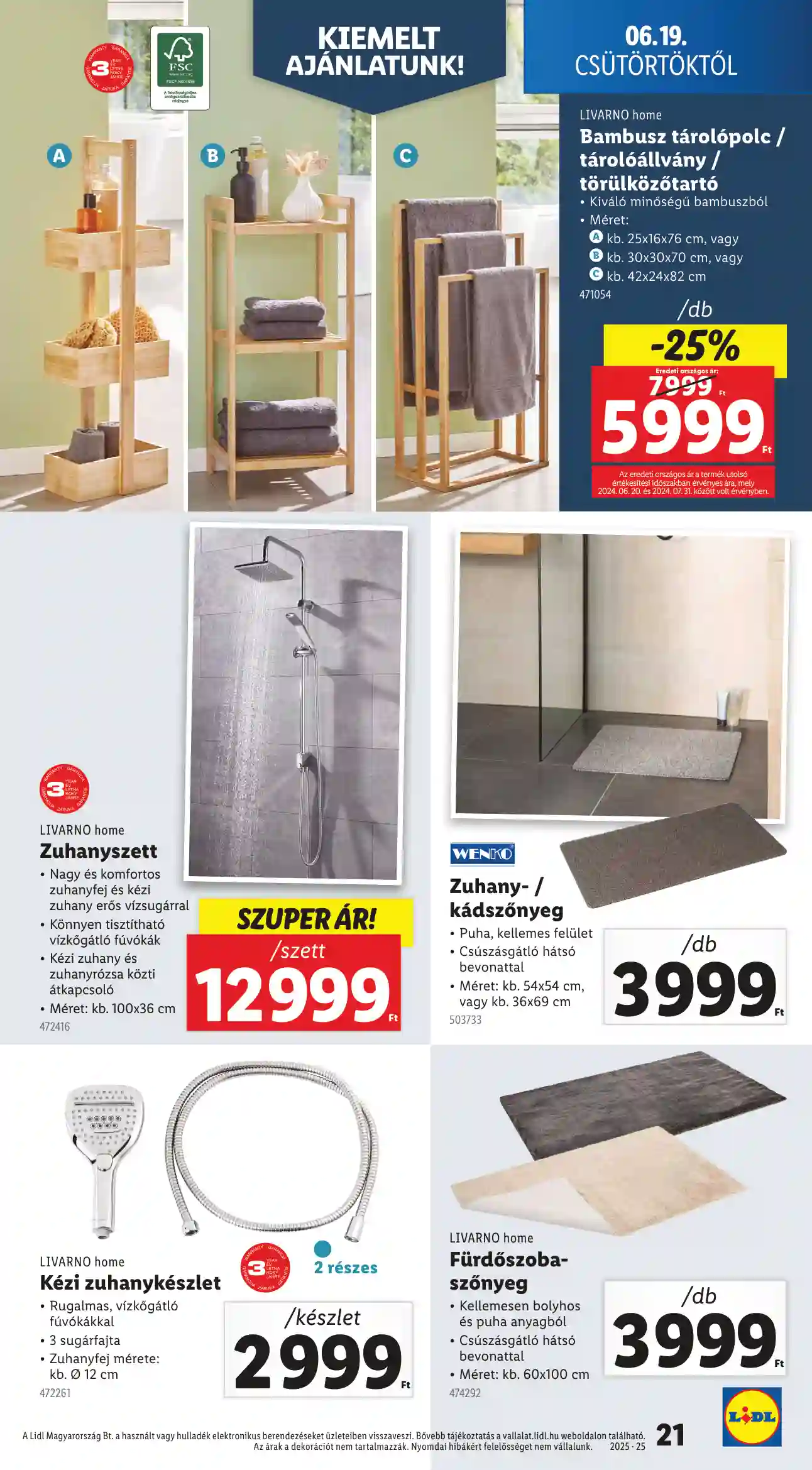 Lidl akciós újság 25. hét (Érvényes 06.19-től) (14 oldal)