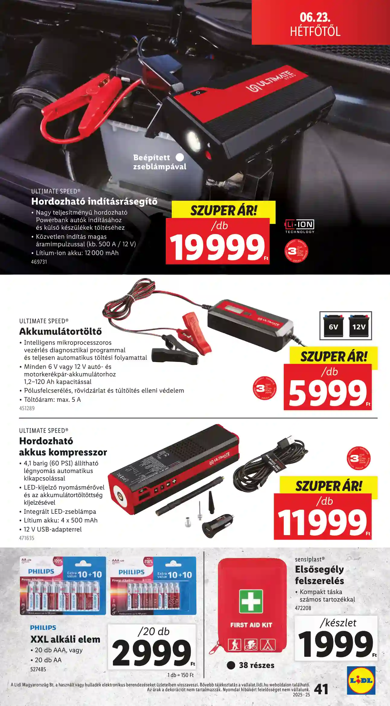 Lidl akciós újság 25. hét (Érvényes 06.19-től) (36 oldal)