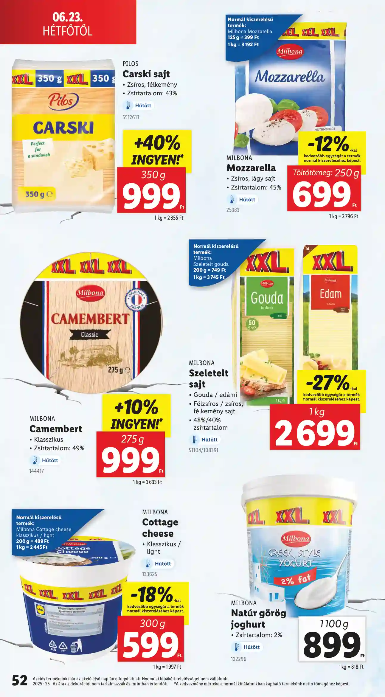 Lidl akciós újság 25. hét (Érvényes 06.19-től) (48 oldal)