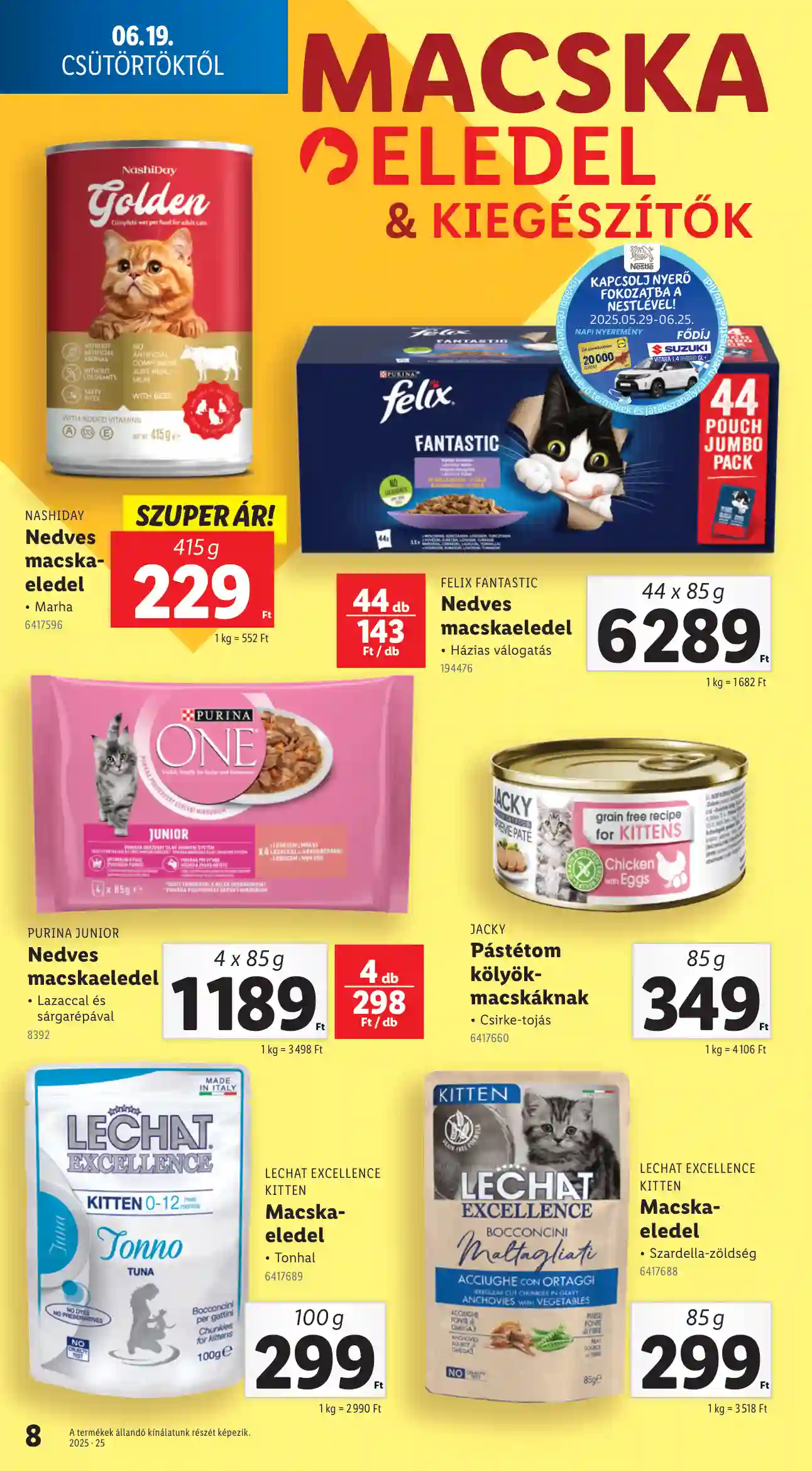 Lidl akciós újság 25. hét (Érvényes 06.19-től) (8 oldal)