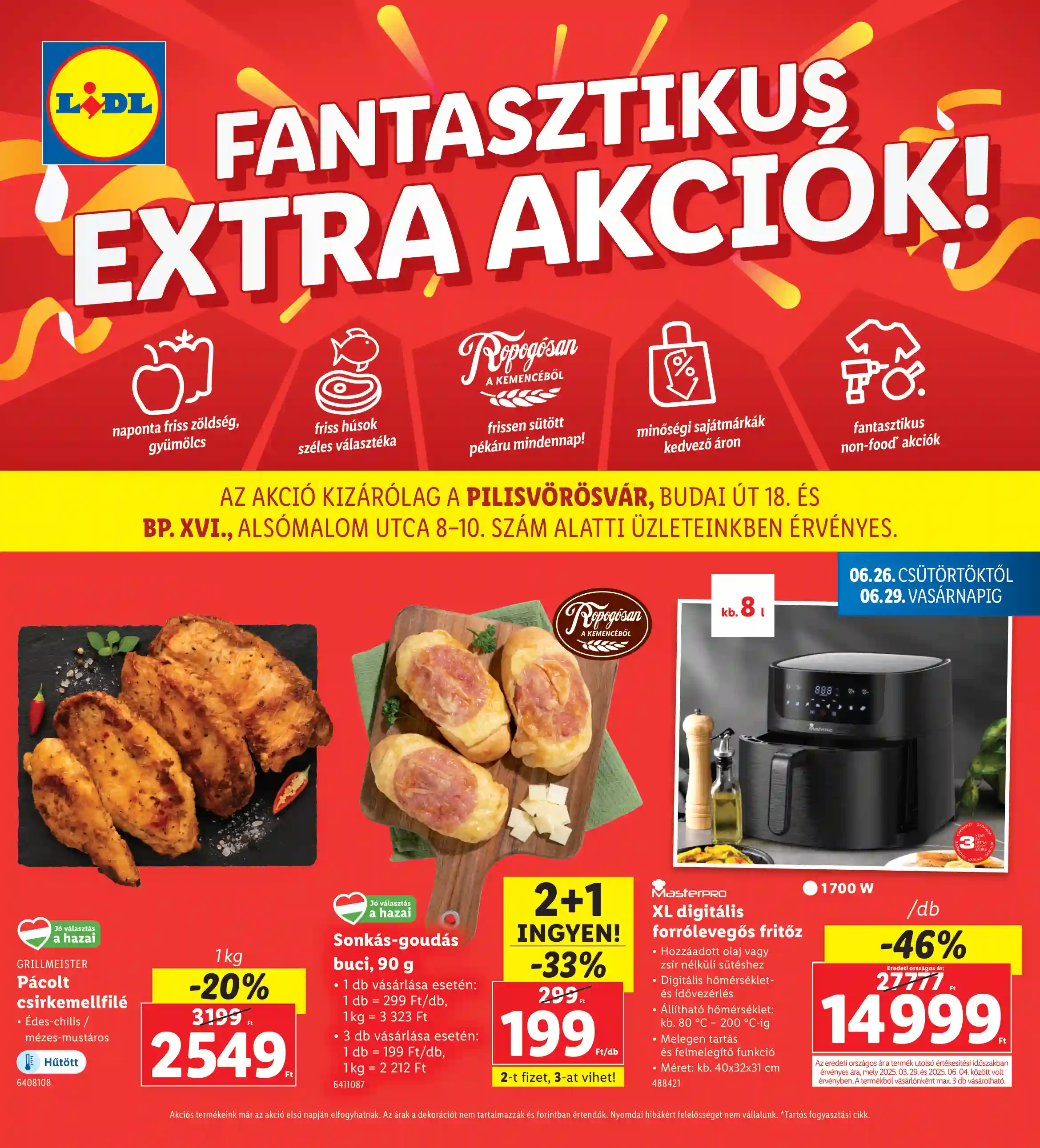 LIDL Regionális akciók 26.hét