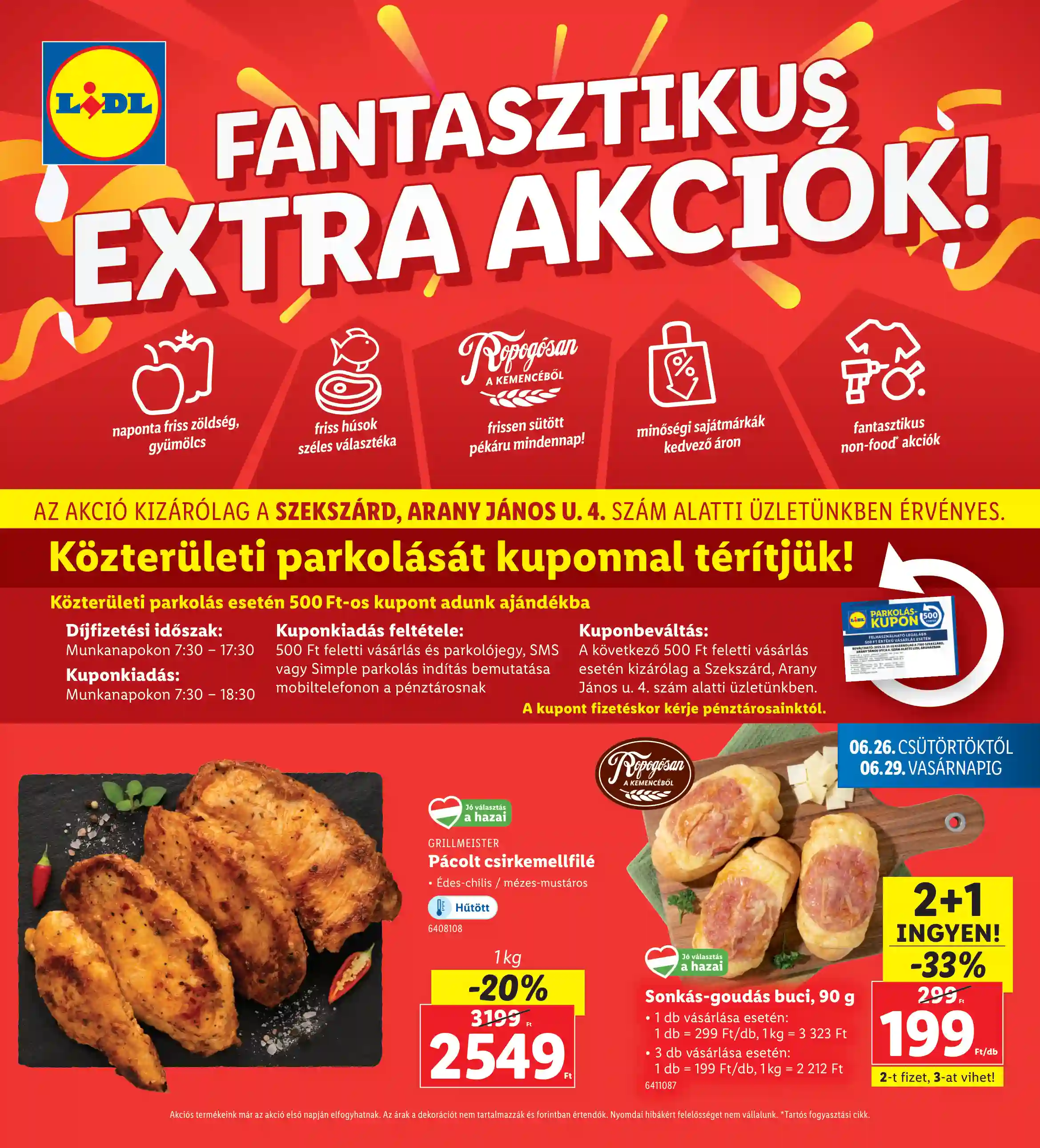 LIDL Regionális akciók – Szekszárd 26.hét