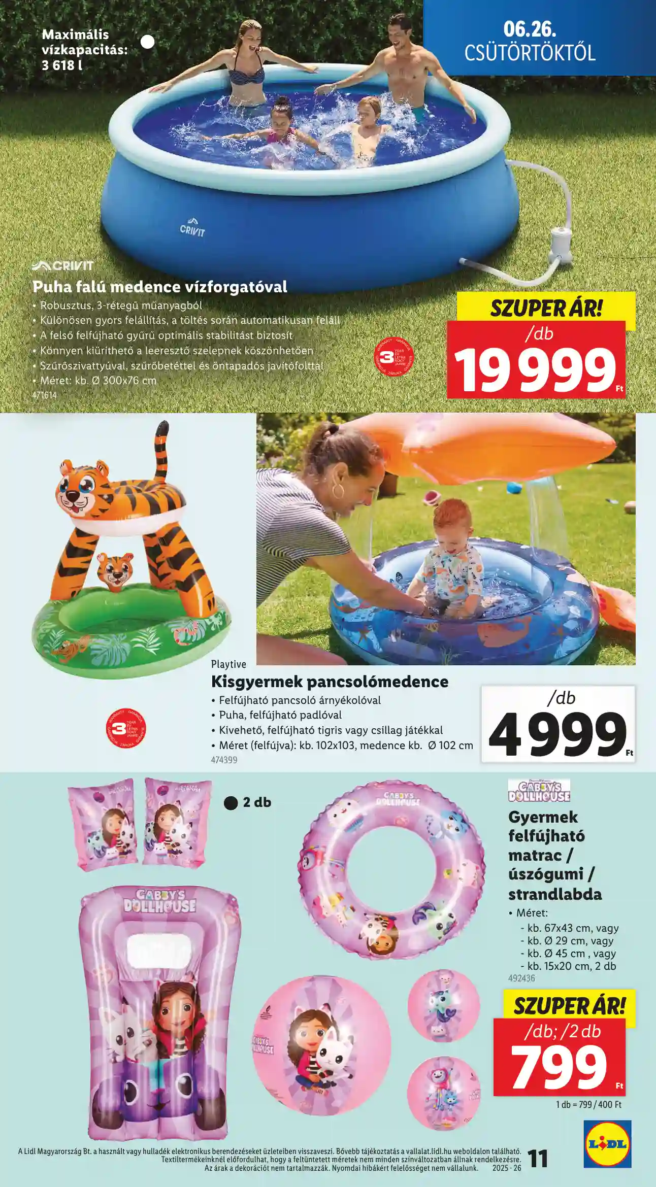 Lidl akciós újság 26. hét (Érvényes 06.26-tól) (3 oldal)