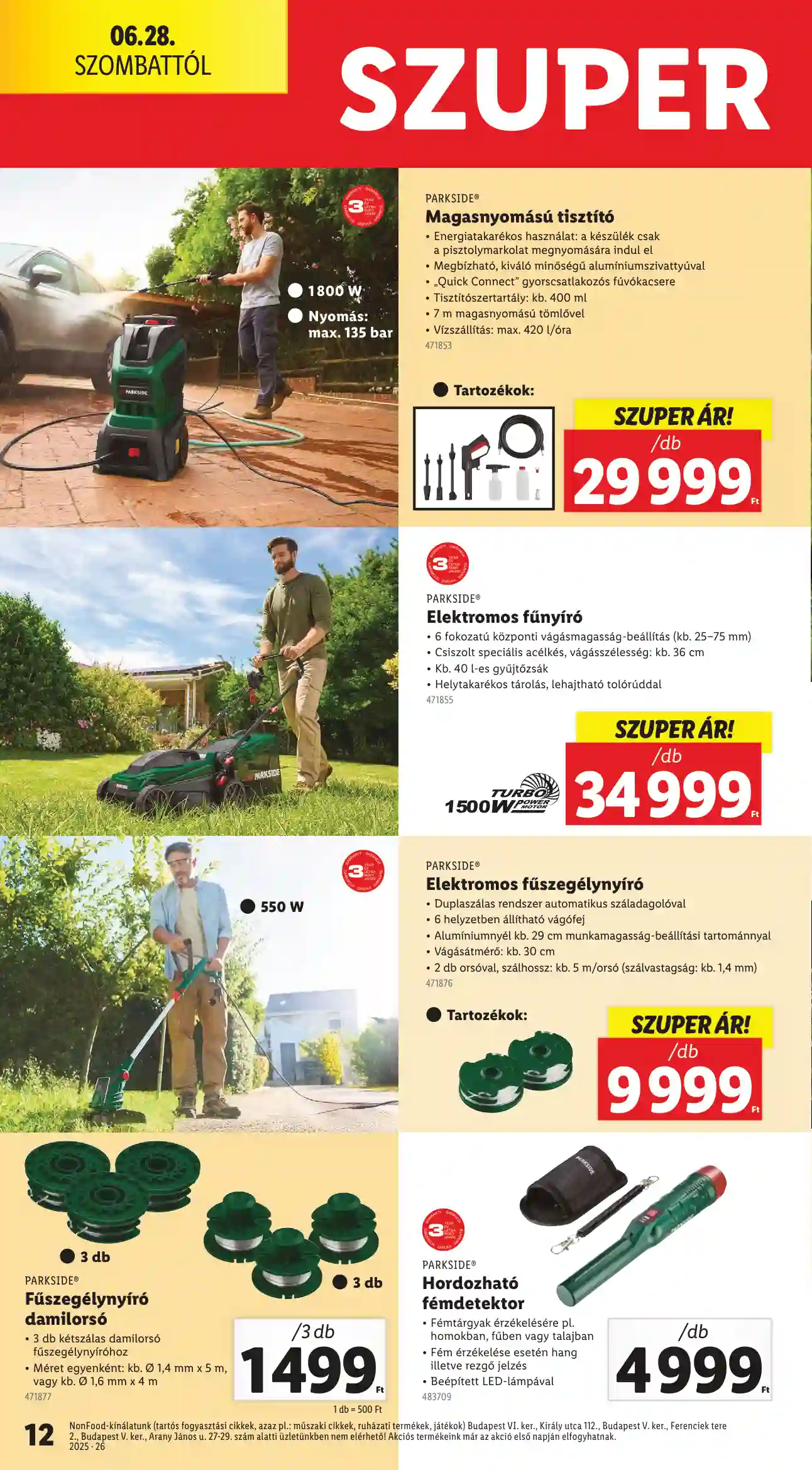 Lidl akciós újság 26. hét (Érvényes 06.26-tól) (4 oldal)