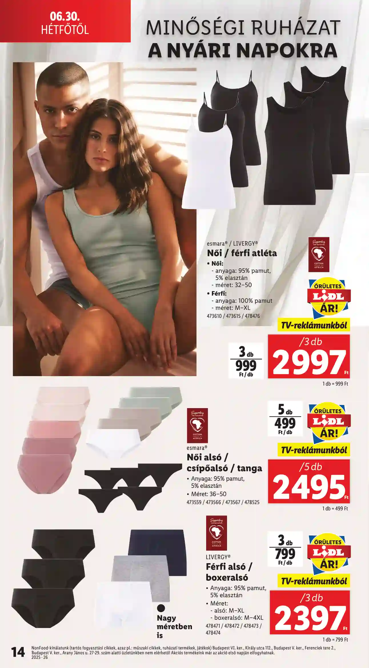 Lidl akciós újság 26. hét (Érvényes 06.26-tól) (6 oldal)