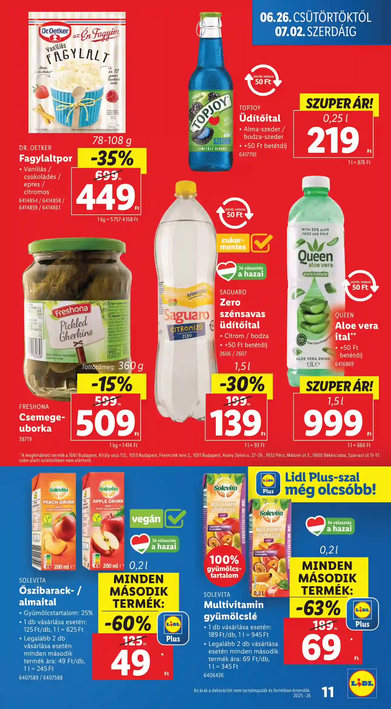 Lidl akciós újság 26. hét (Érvényes 06.26-től) (3 oldal)