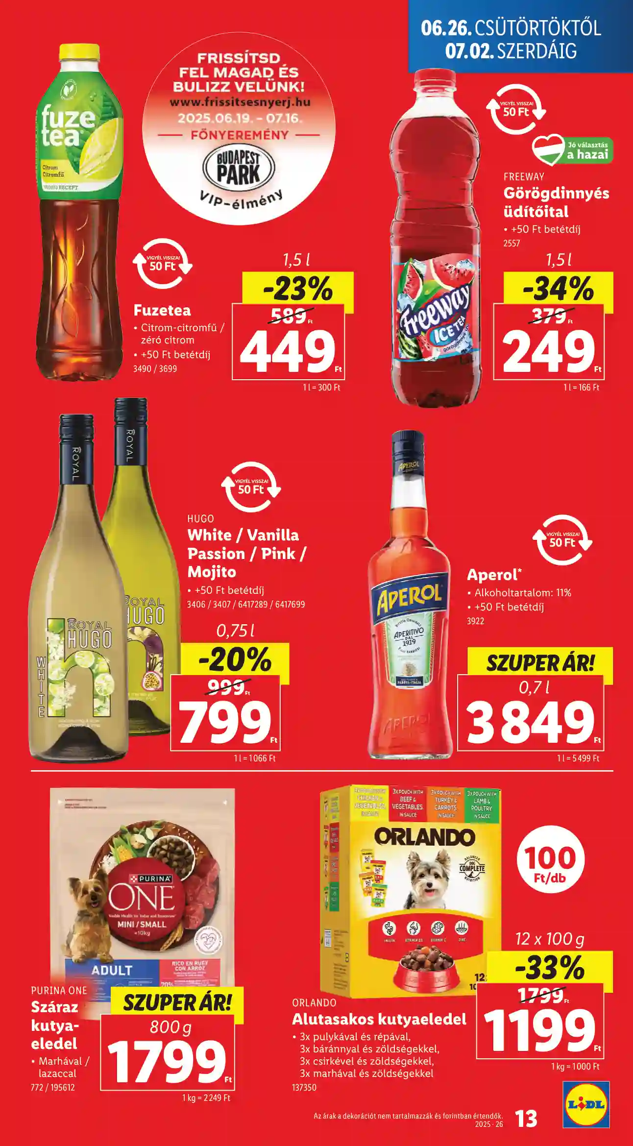 Lidl akciós újság 26. hét (Érvényes 06.26-től) (5 oldal)
