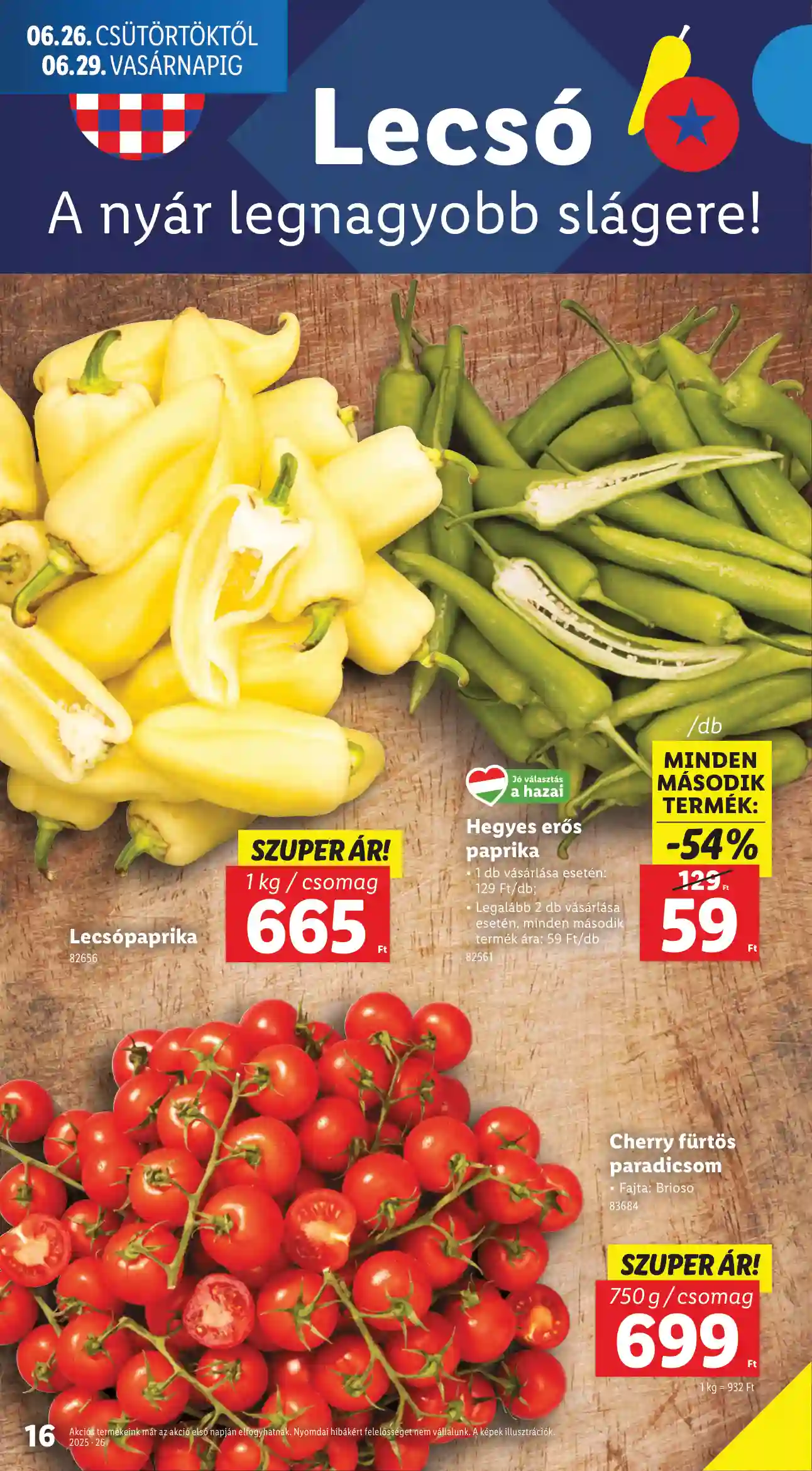 Lidl akciós újság 26. hét (Érvényes 06.26-től) (8 oldal)