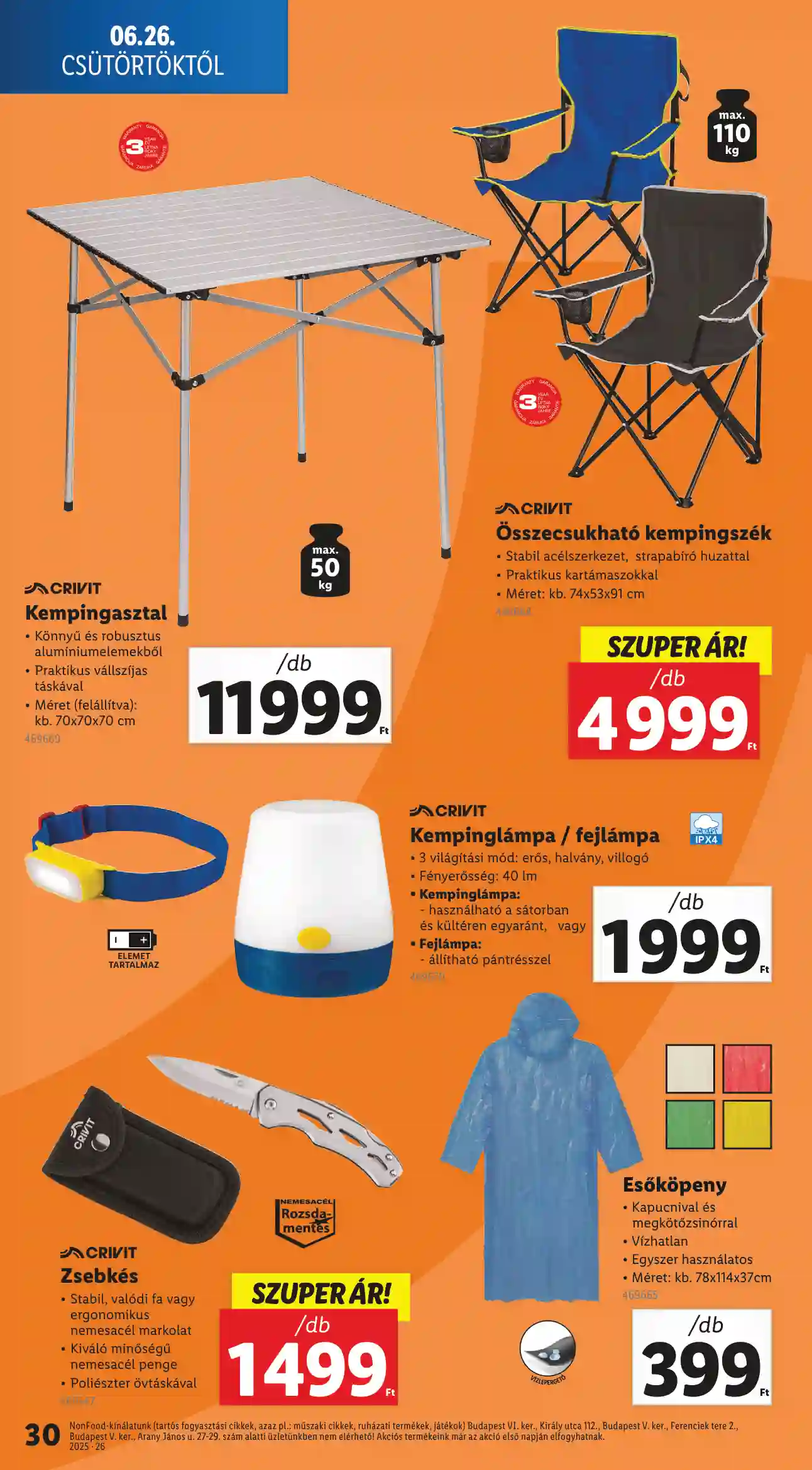Lidl akciós újság 26. hét (Érvényes 06.26-től) (23 oldal)