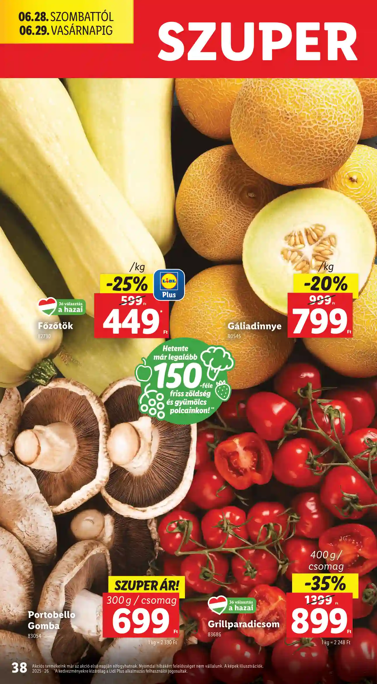 Lidl akciós újság 26. hét (Érvényes 06.26-től) (32 oldal)